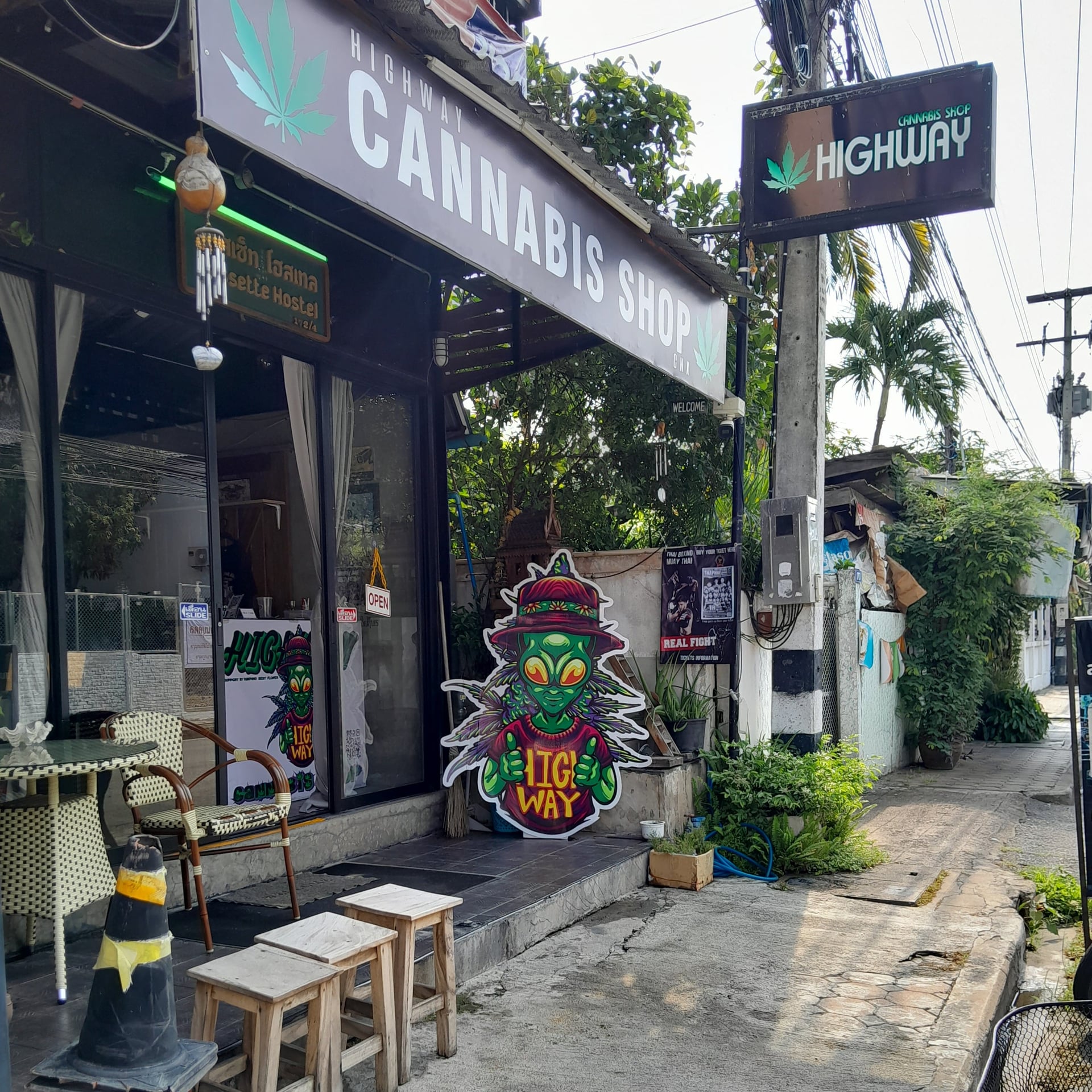 Weed Shop Highway 420 Cannabis Dispensary Marijuanas