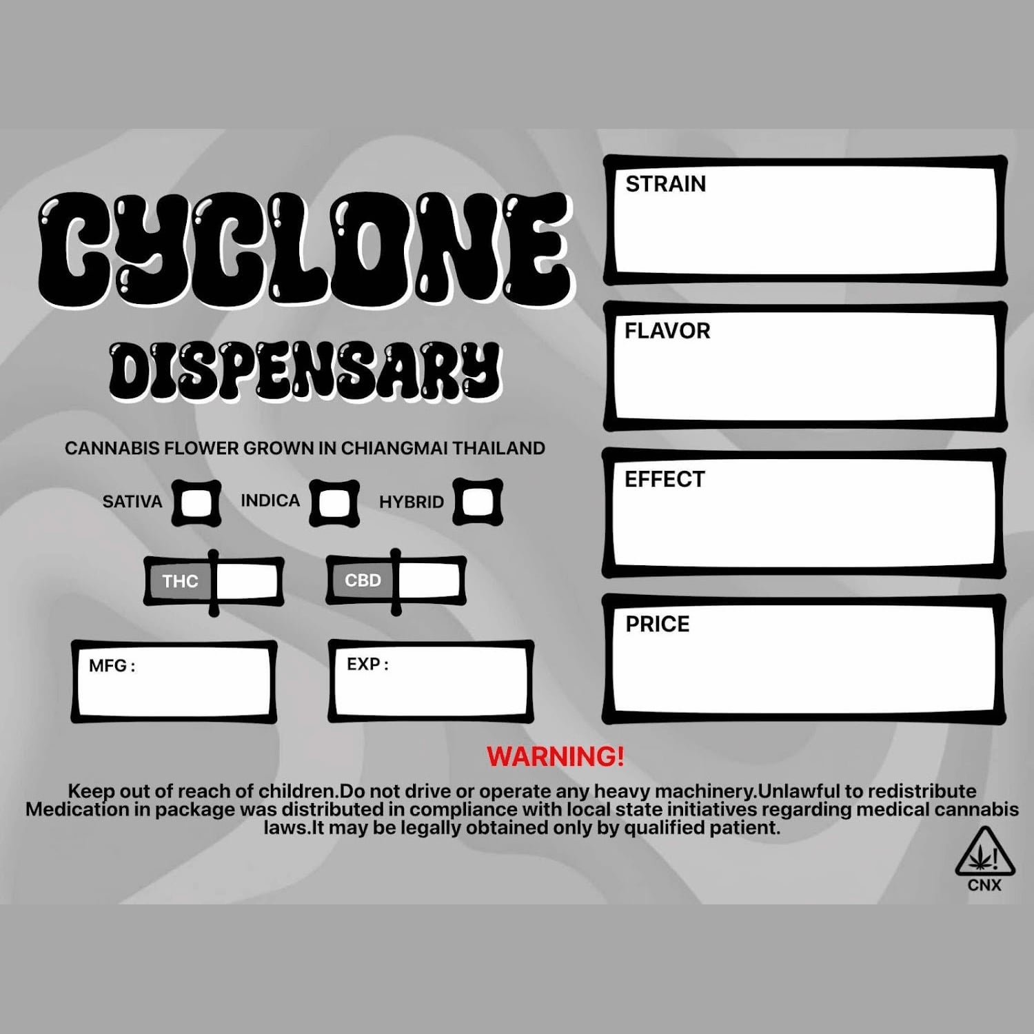 Cyclone Dispensary Cannabis logo