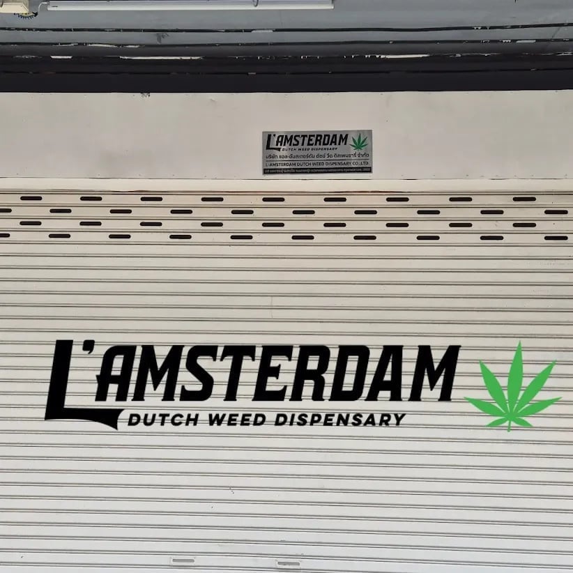 L'Amsterdam Dutch Weed Dispensary Bangkok Cannabis Marijuana Ganja