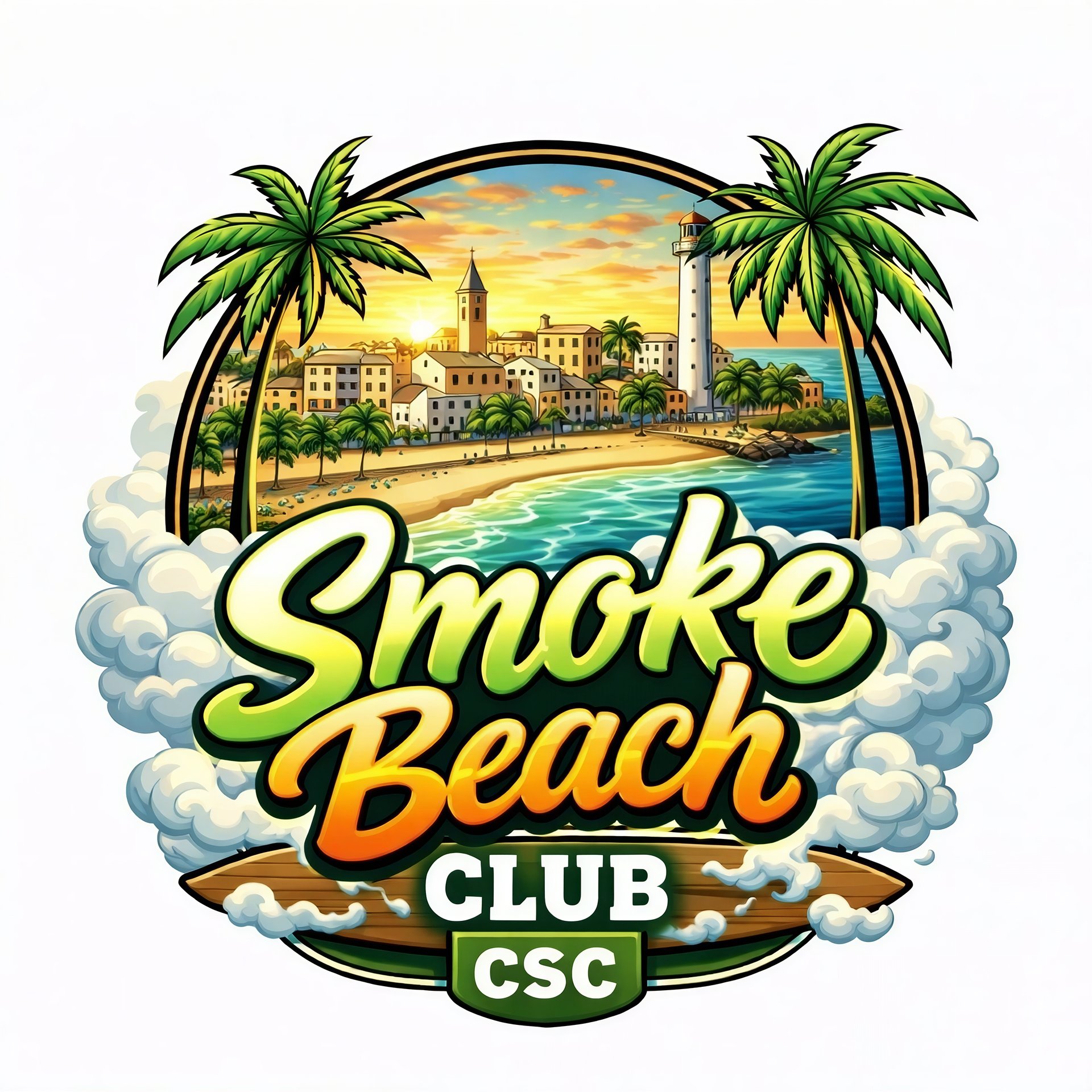 Smoke Beach Club CSC logo