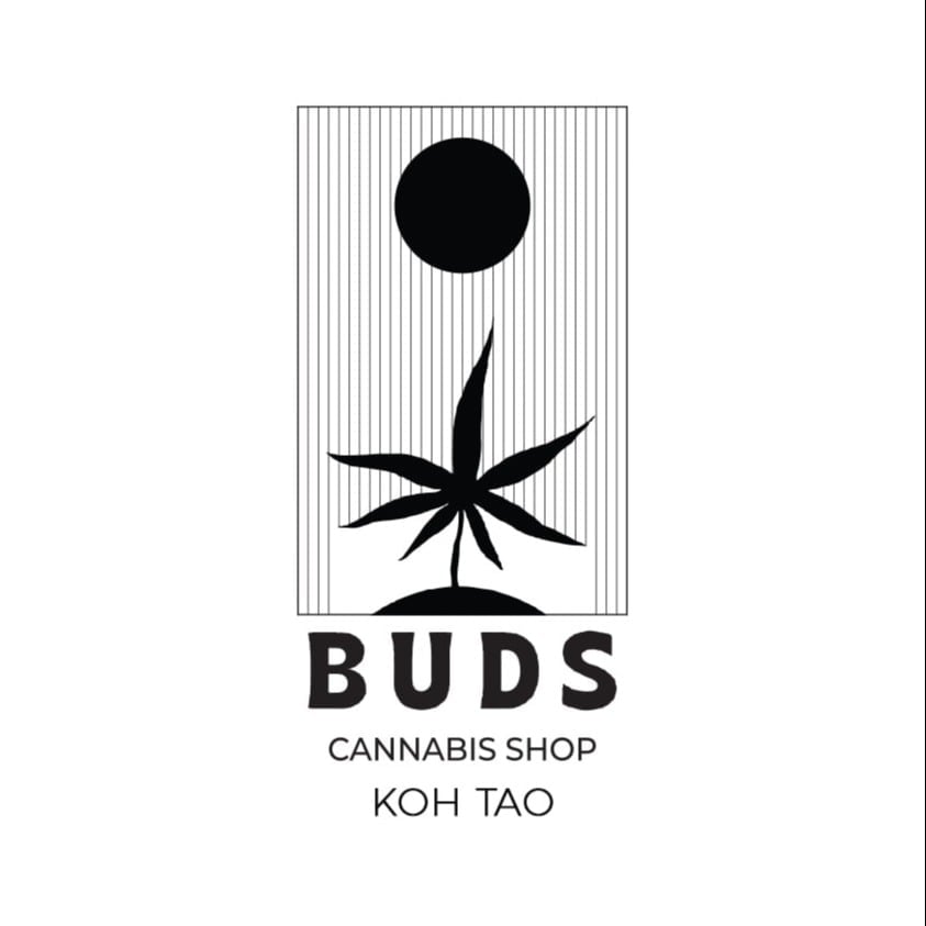 نادي القنب الاجتماعي Buds Bar N Grill في Ko Samui شعار