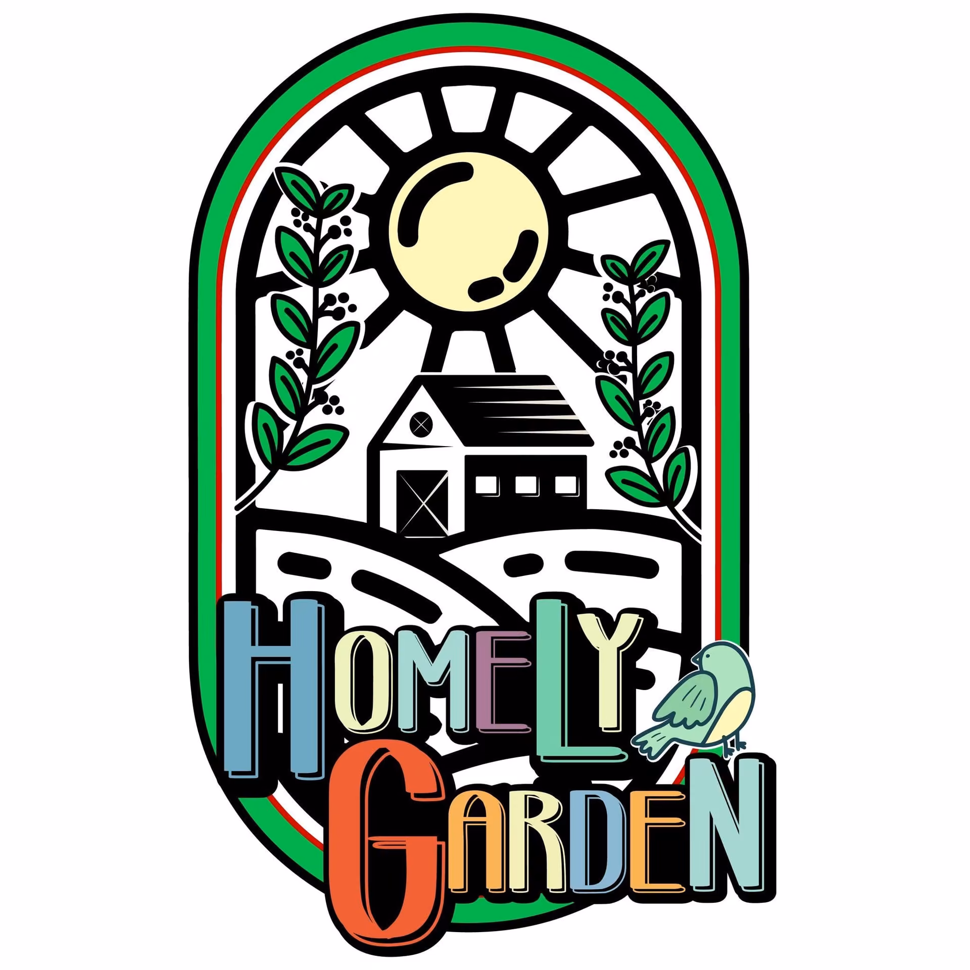 대마 소셜 클럽 Homely Garden 로고