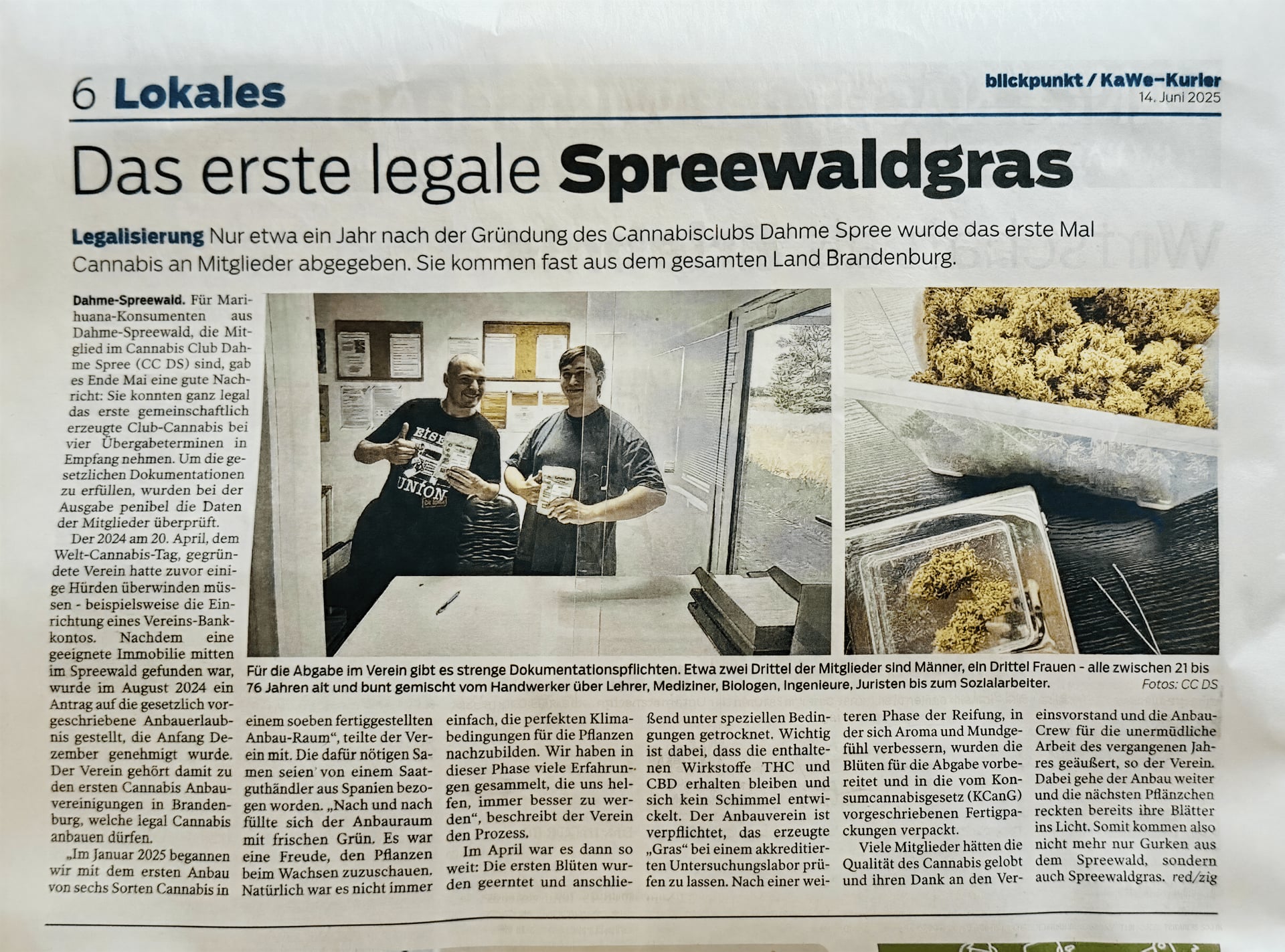 Cannabis Club Dahme Spree \ Spreewaldgras