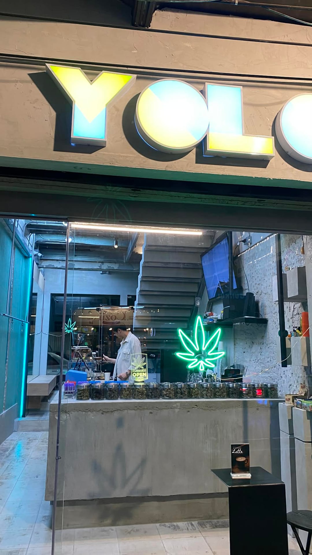YOLO Cannabis Shop Suvarnabhumi Airport
