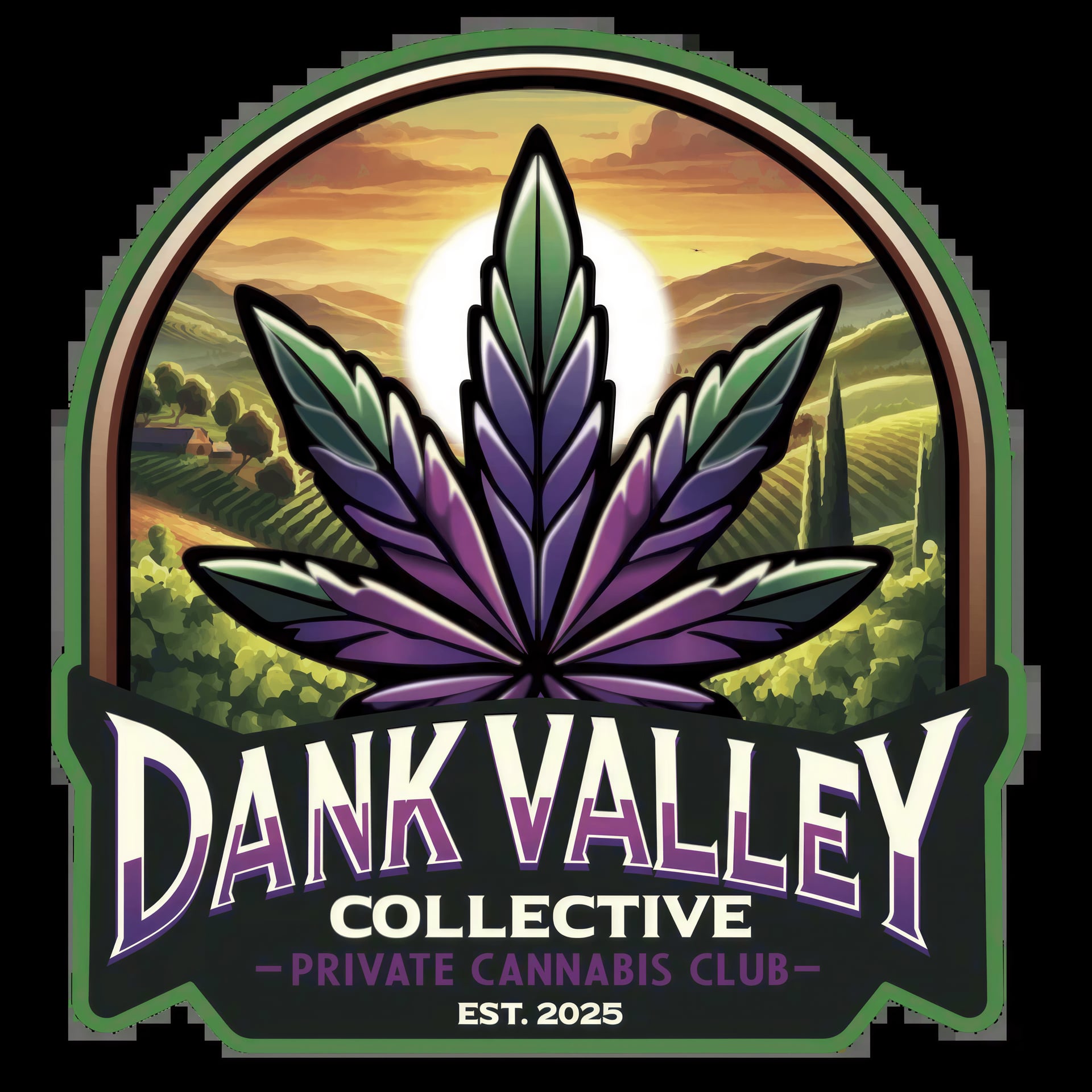 Dank Valley logo