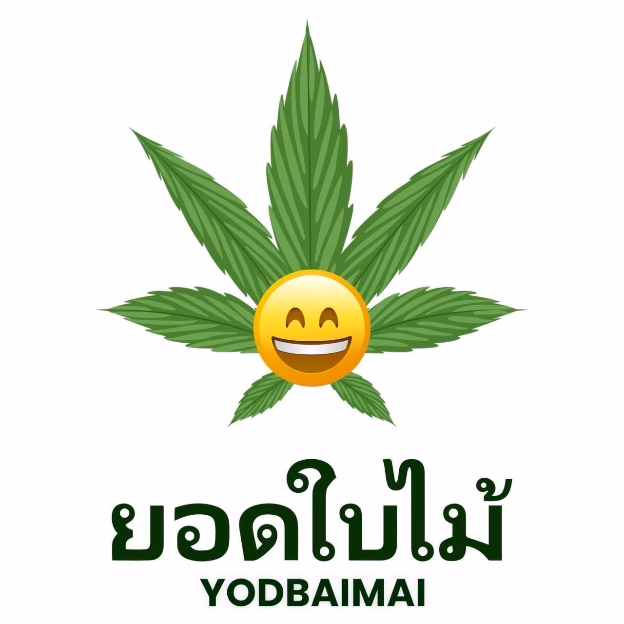 Pattaya的大麻社交俱乐部 Yodbaimai 标志