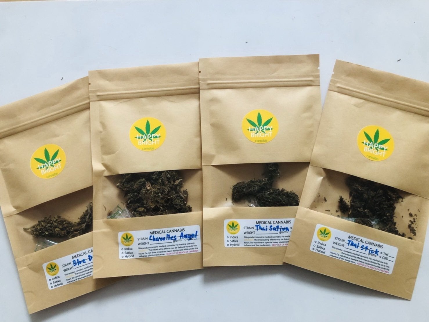 Happy Bright Cannabis By