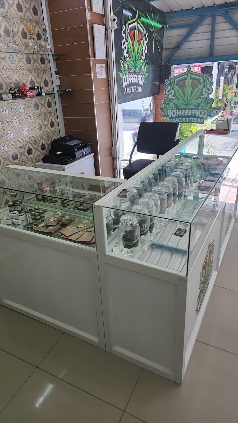 Coffeeshop Amsterdam. No.1 The Best Cannabis