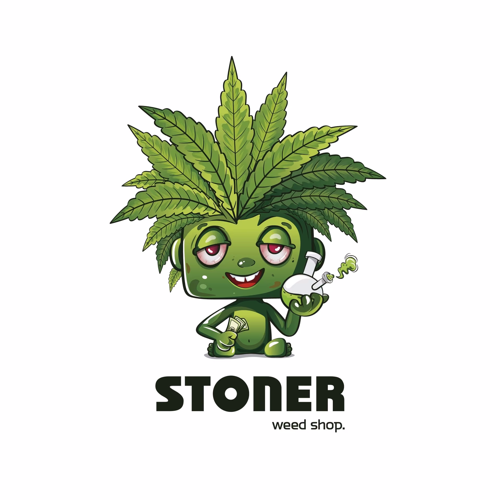 Cannabis Social Club Stoner logótipo