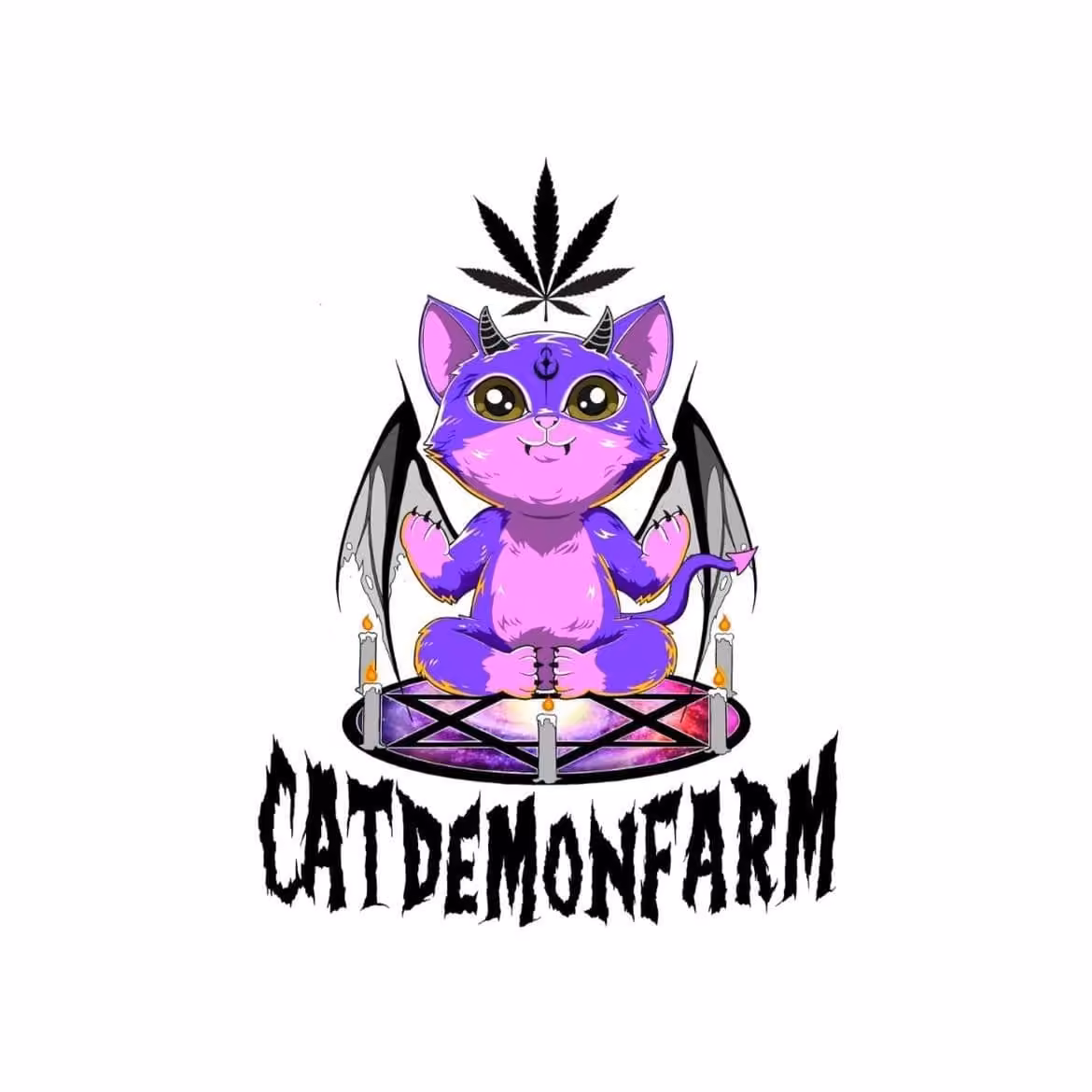 Cannabis Social Club Cannabis Shop By Cat Demon Farm logó