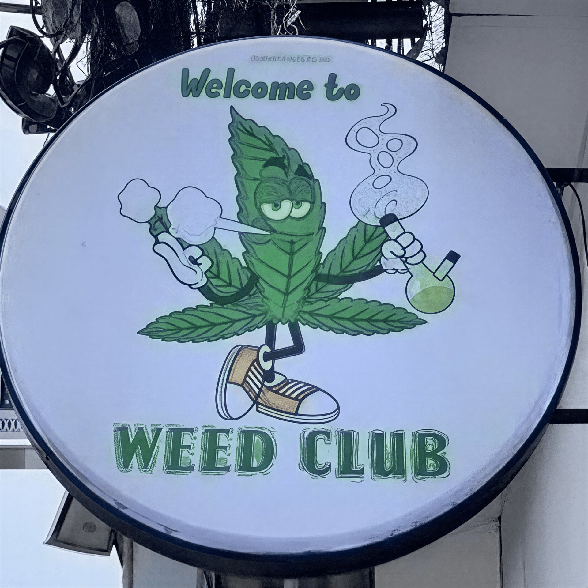 大麻社交俱乐部 Weed Club Tiger 标志