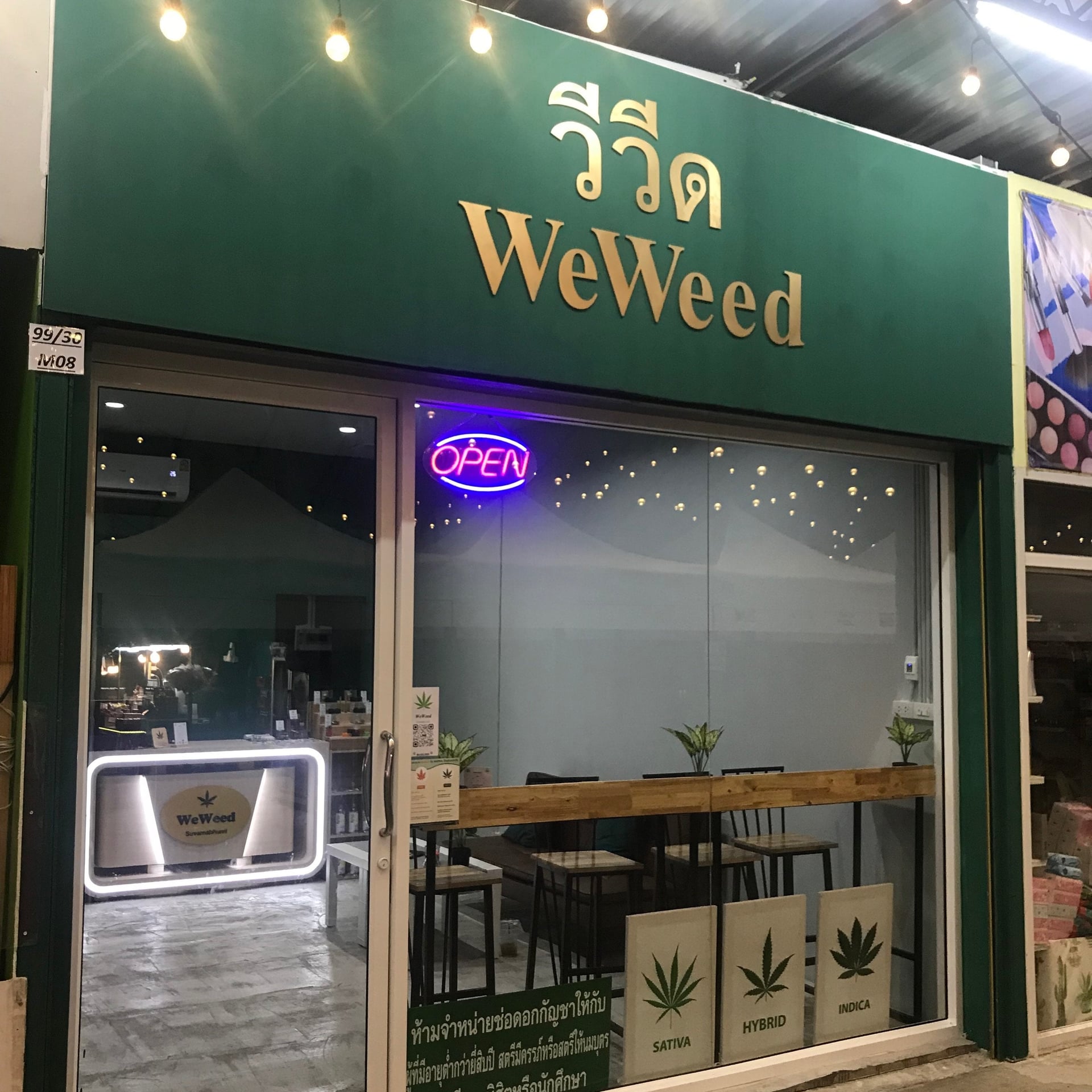 WeWeed Cannabis Weed Cafe' Bangkok