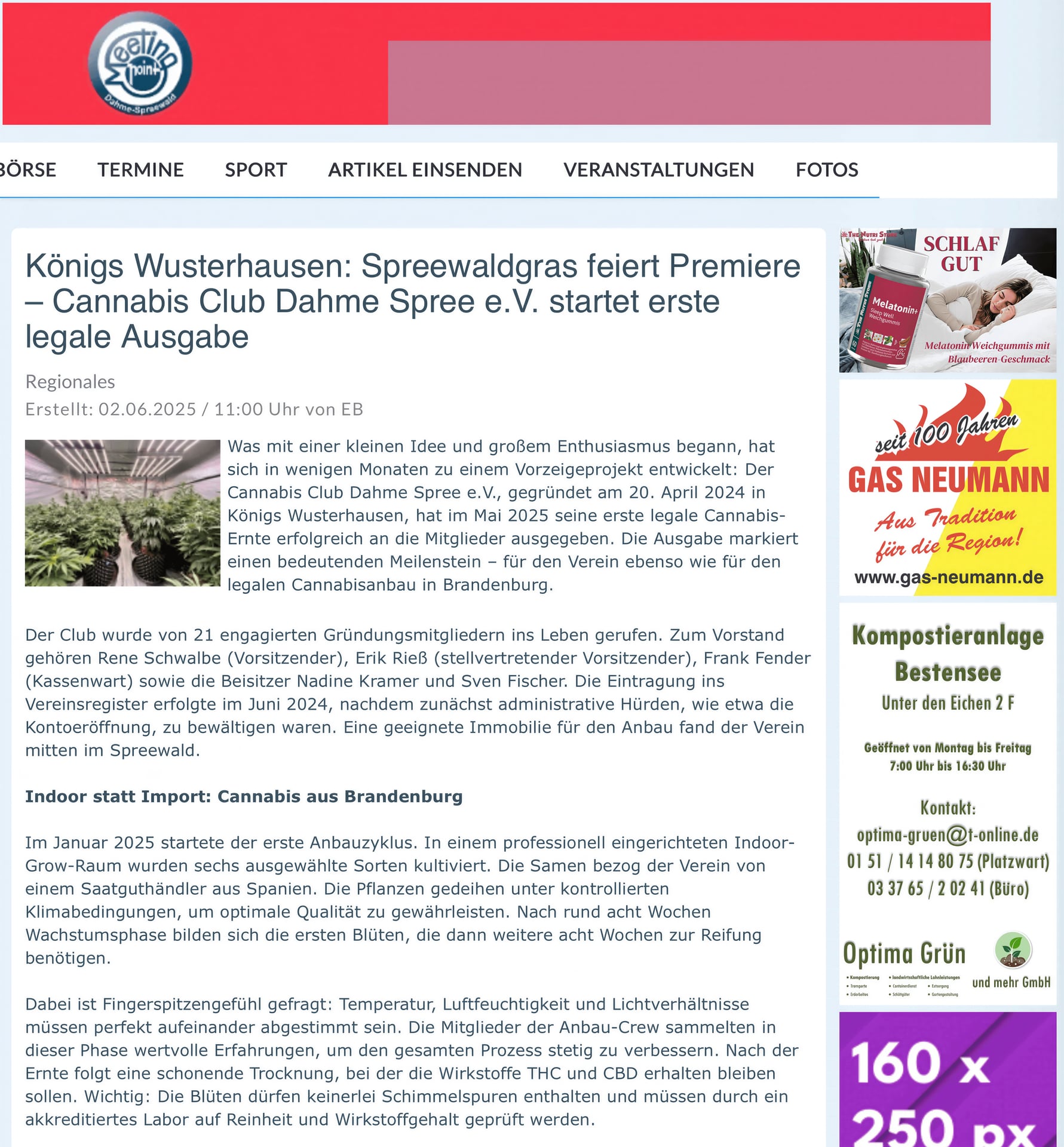 Cannabis Club Dahme Spree \ Spreewaldgras