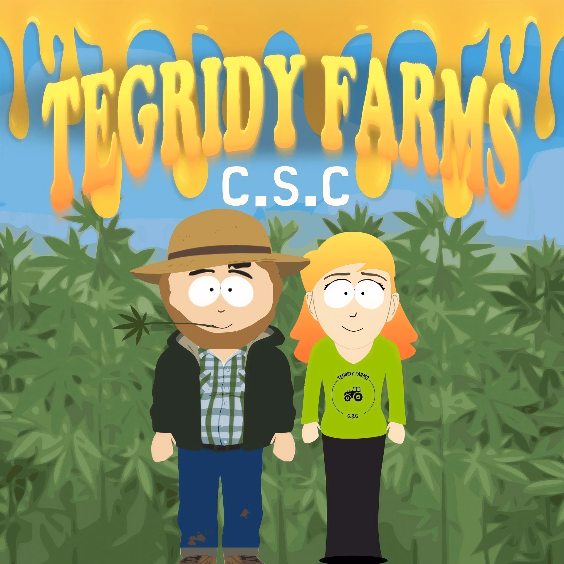 نادي القنب الاجتماعي Tegridy Farms CSC في Las Palmas de Gran Canaria شعار