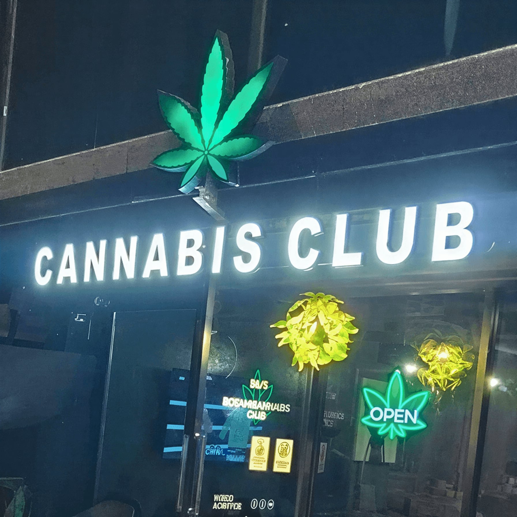 大麻社交俱乐部 Botanic 标志