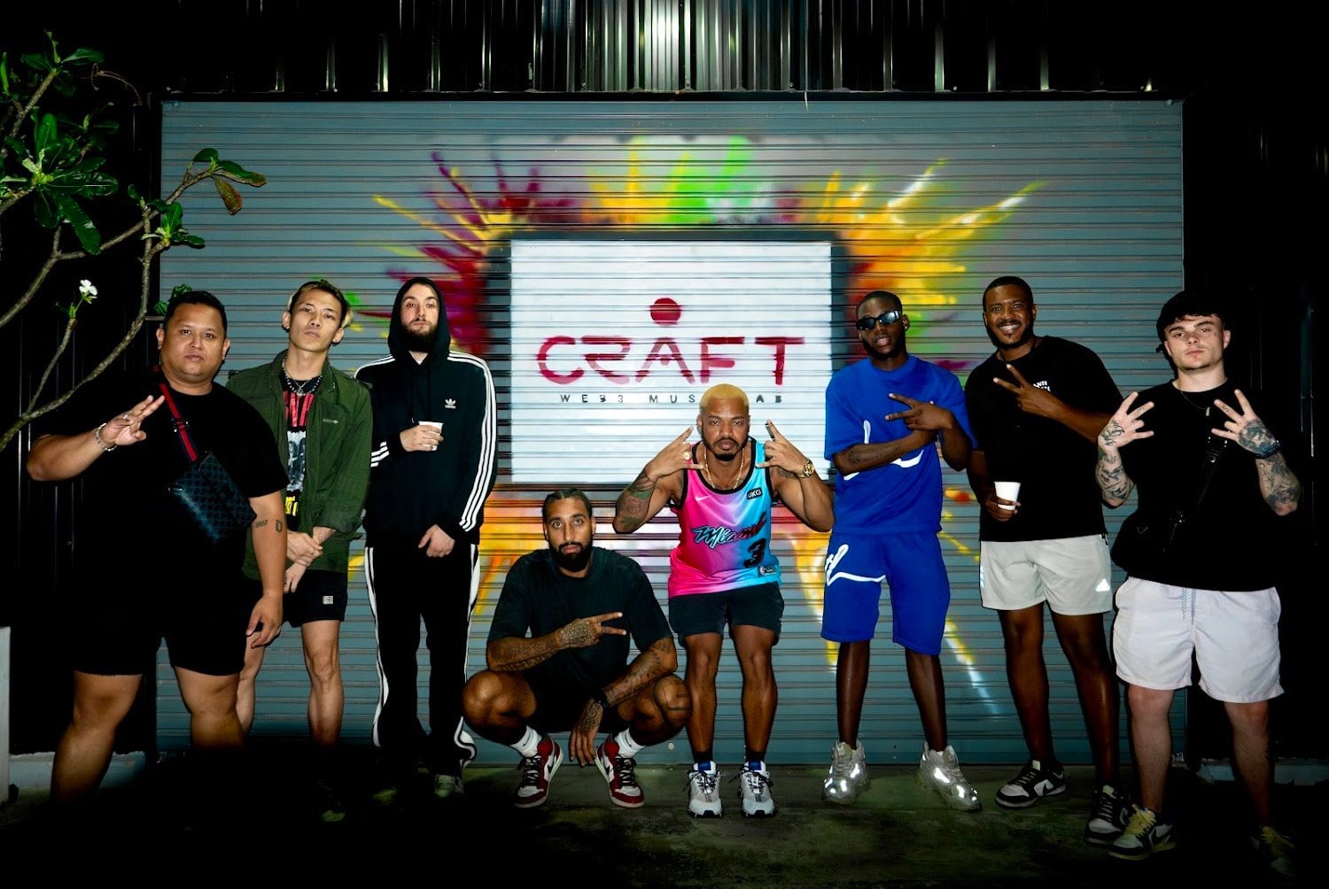 Craft Web3 MusicLab X DANK Cannabis Club & Soul Food