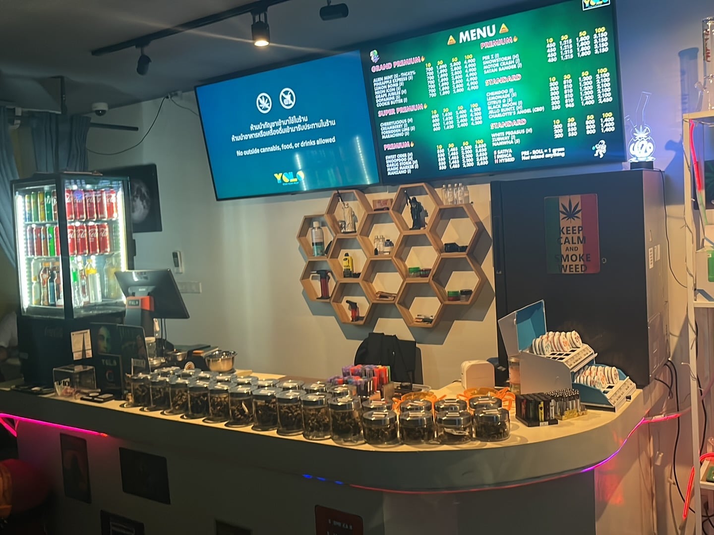 YOLO Cannabis Shop Suvarnabhumi Airport