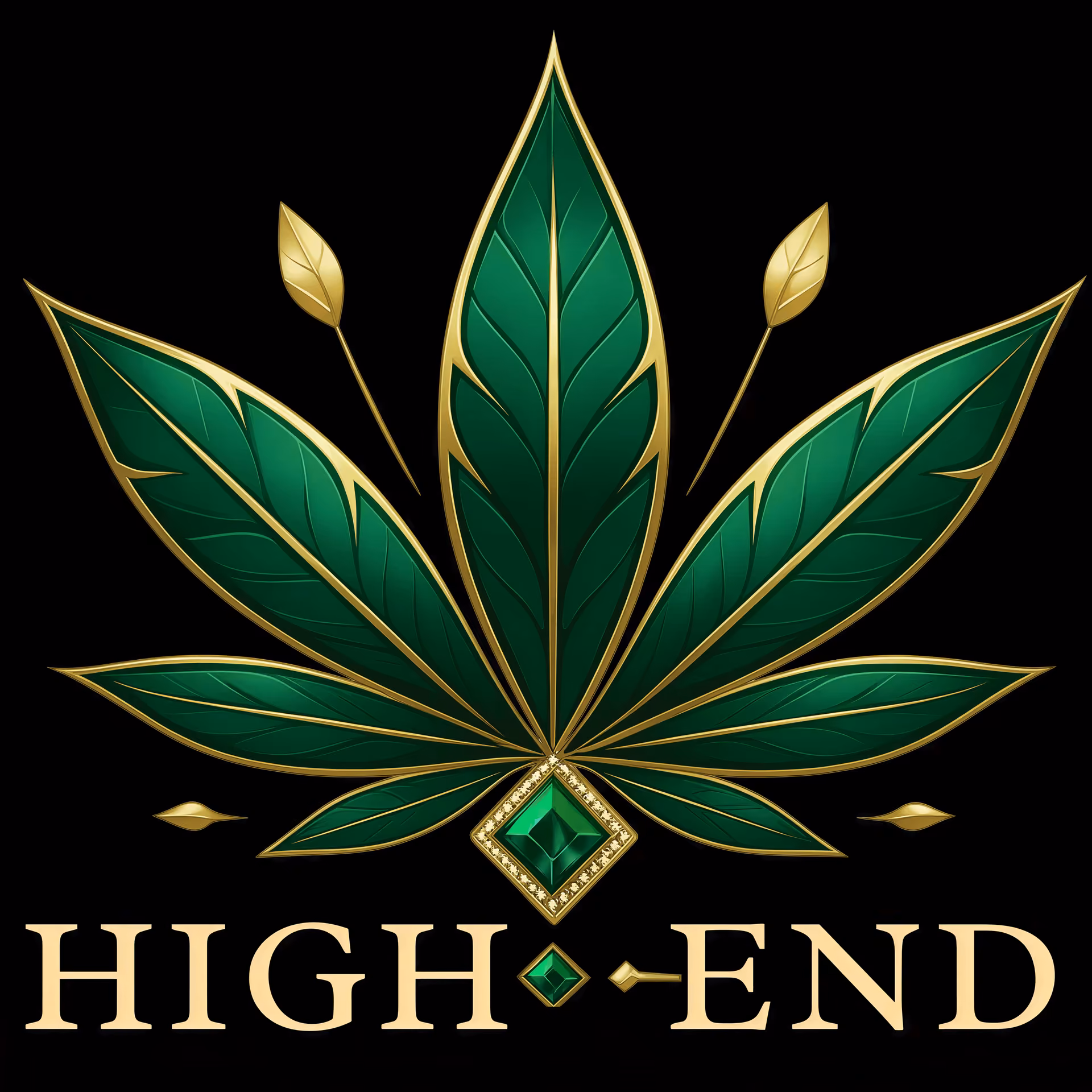 Cannabis Social Club High End Budtique logo