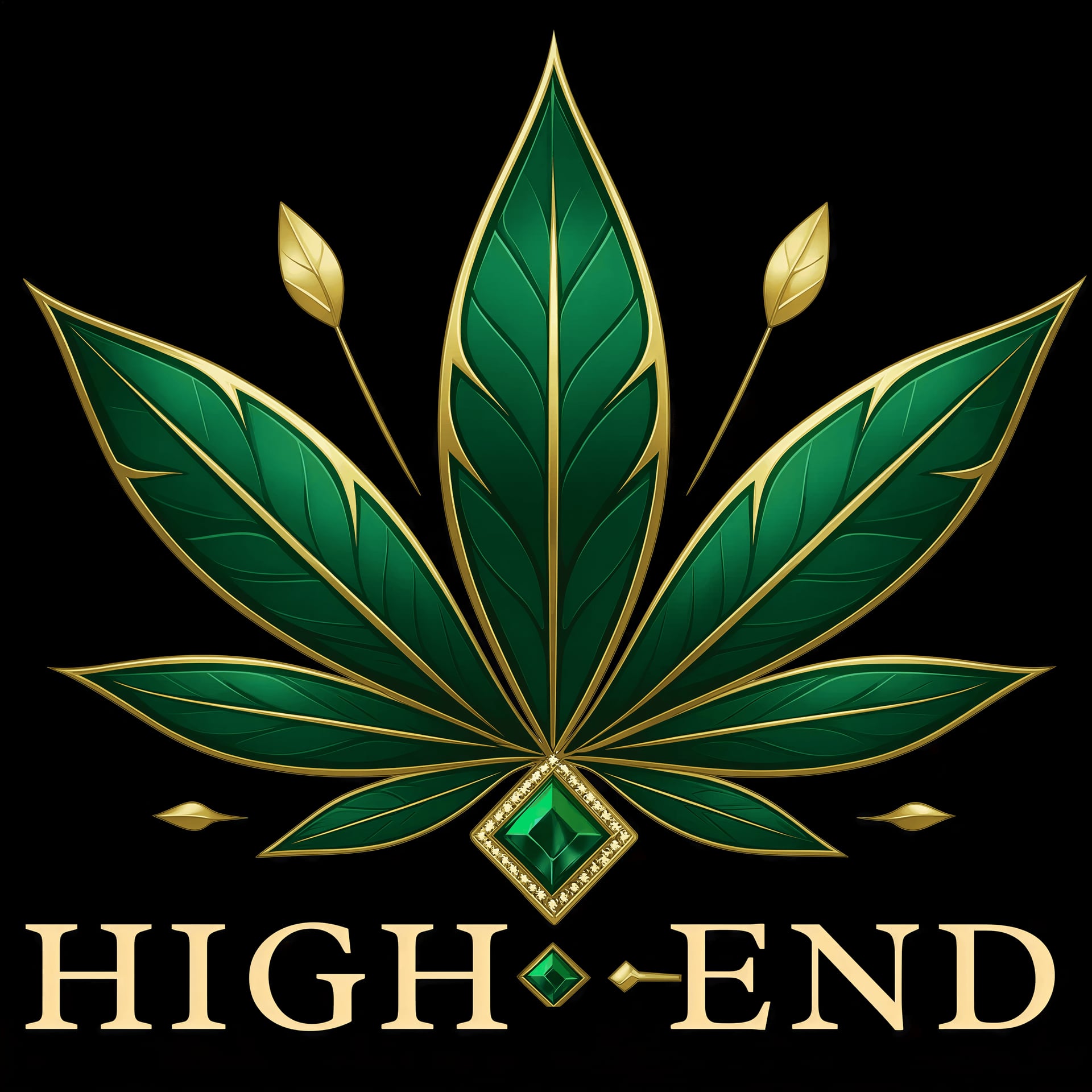 Cannabis Social Club High End Budtique logo