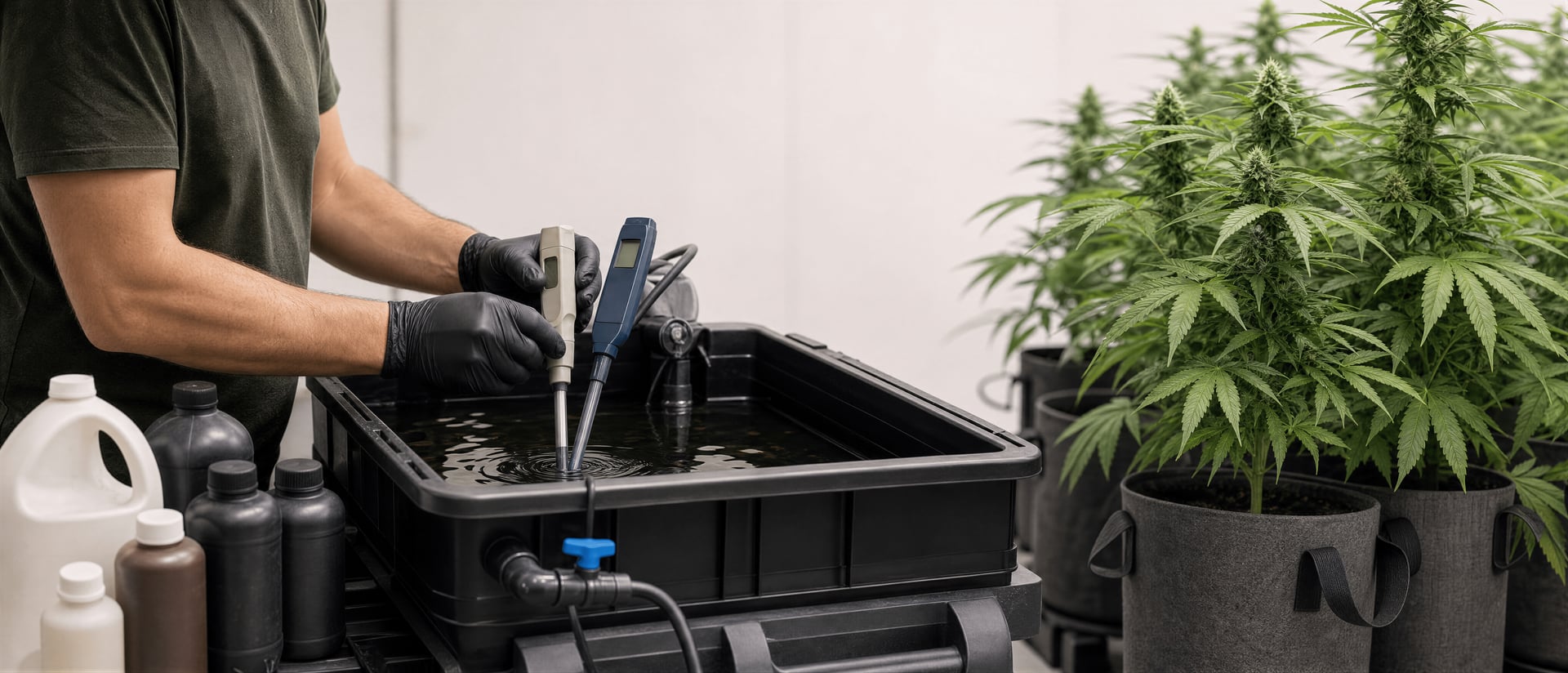 Cannabis tápanyag- és etetési útmutató: pH, EC, NPK