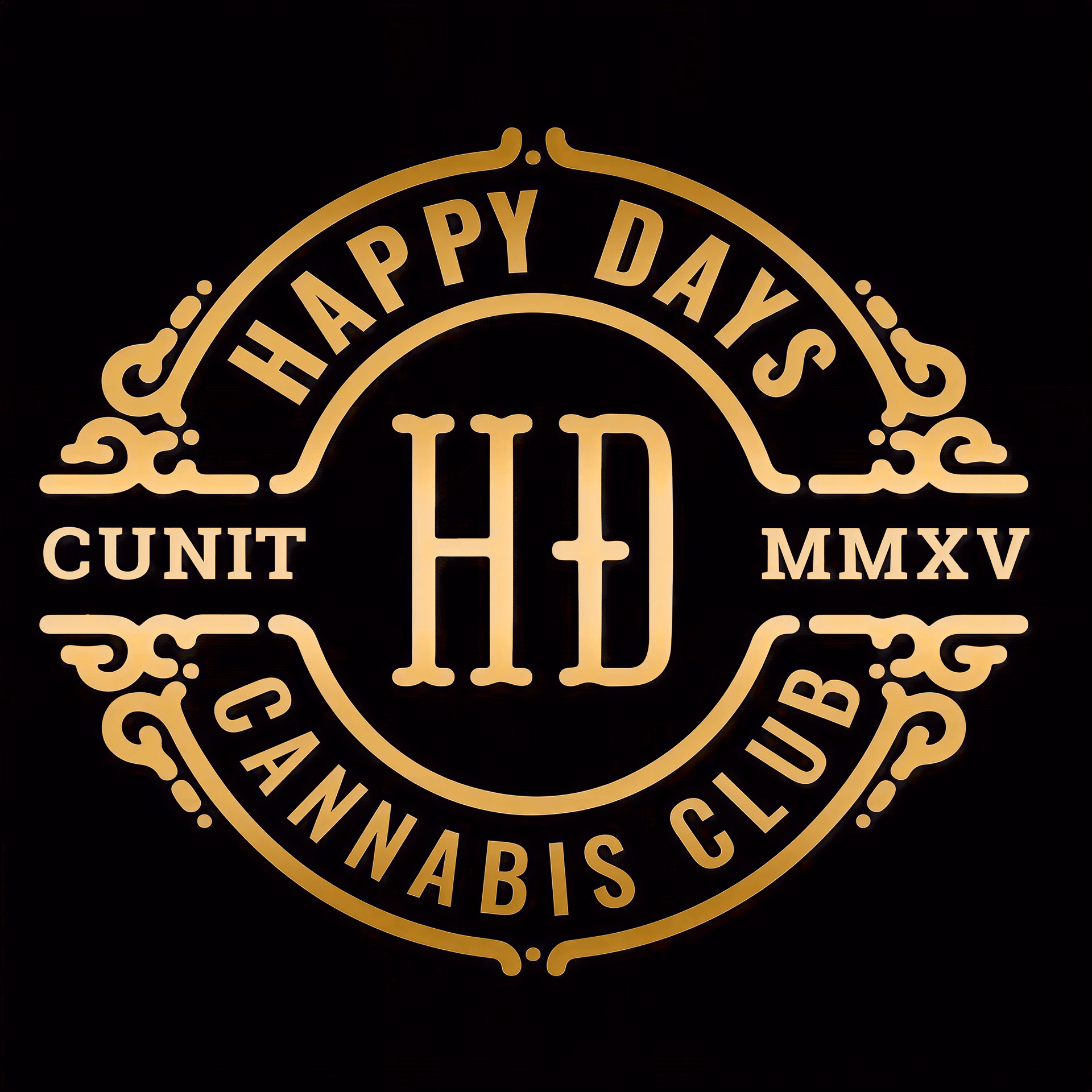 Cannabis Social Club Happy Days v Cunit logo