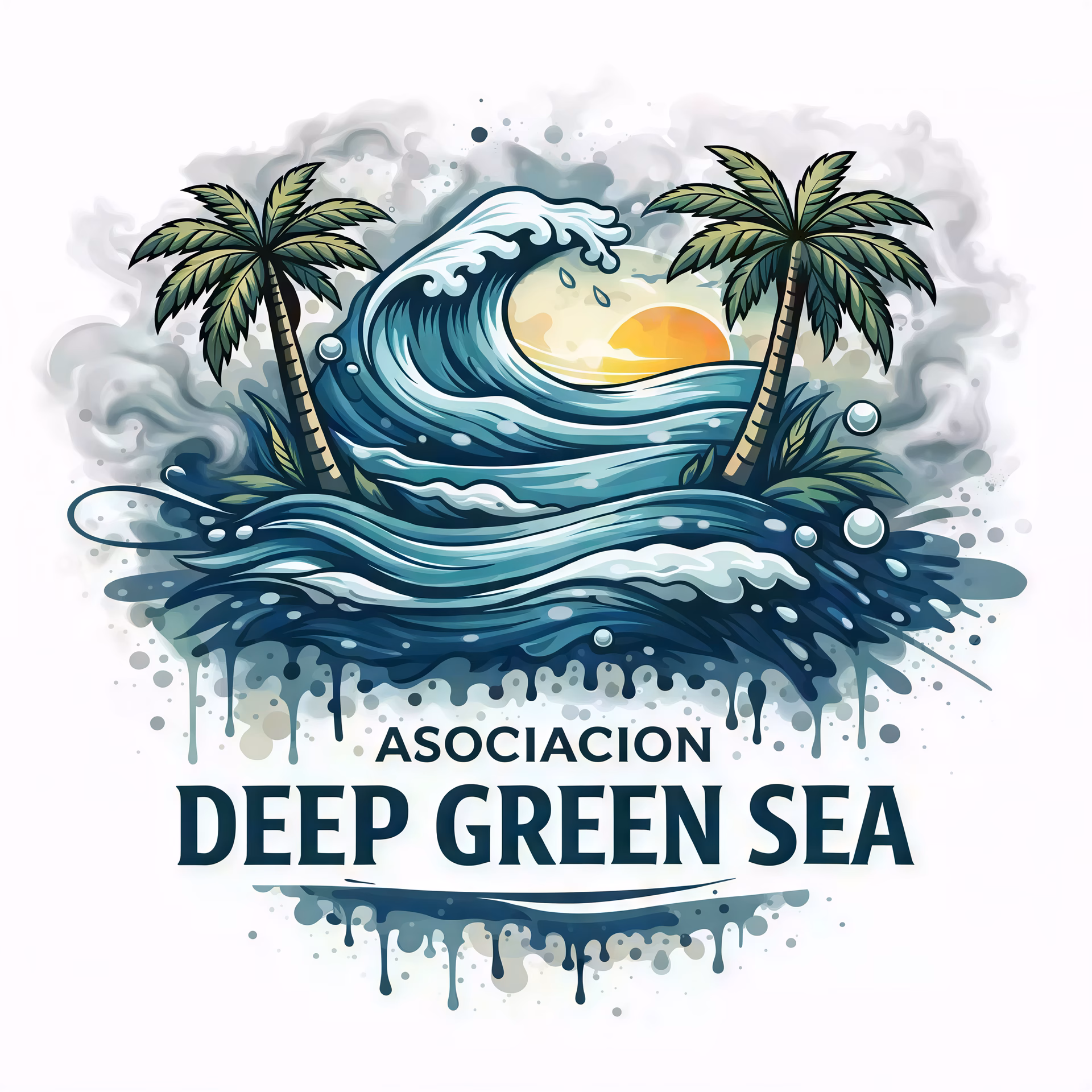 Каннабис-социальный клуб Deep Green Sea в El Campello логотип