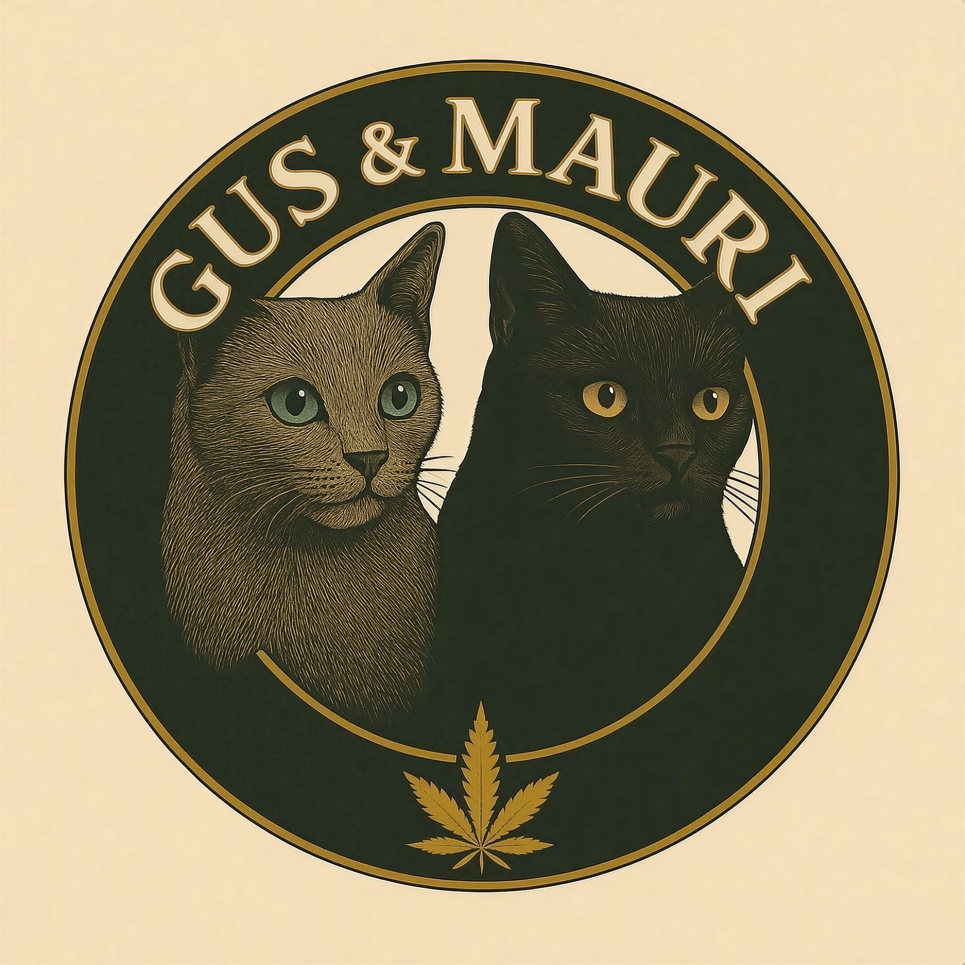 Gus & Mauri Cannabis logo