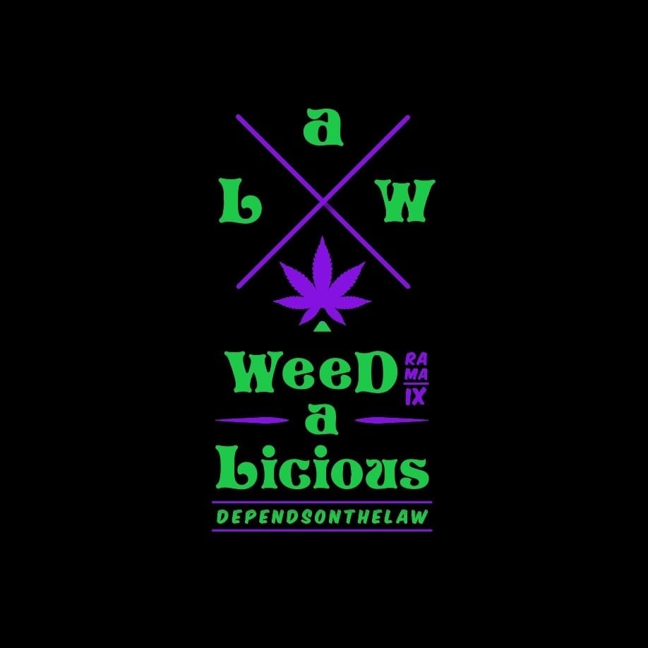 WEED-A-LICIOUS X SKATE SHOP RAMA IX logo