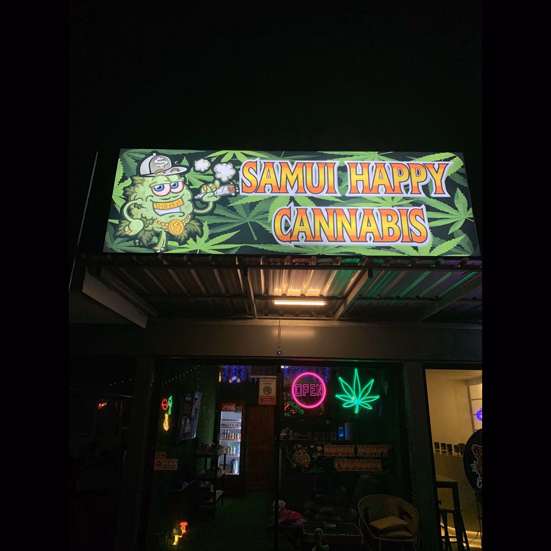 Cannabis Social Club Spaceyy Fisherman in Ko Samui logo
