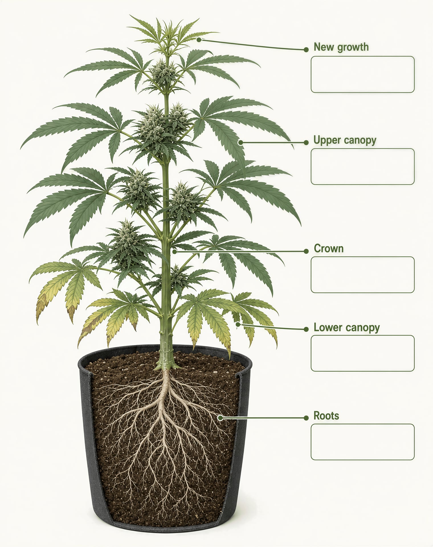 cannabis kártevő- és betegséggazdálkodás IPM útmutató