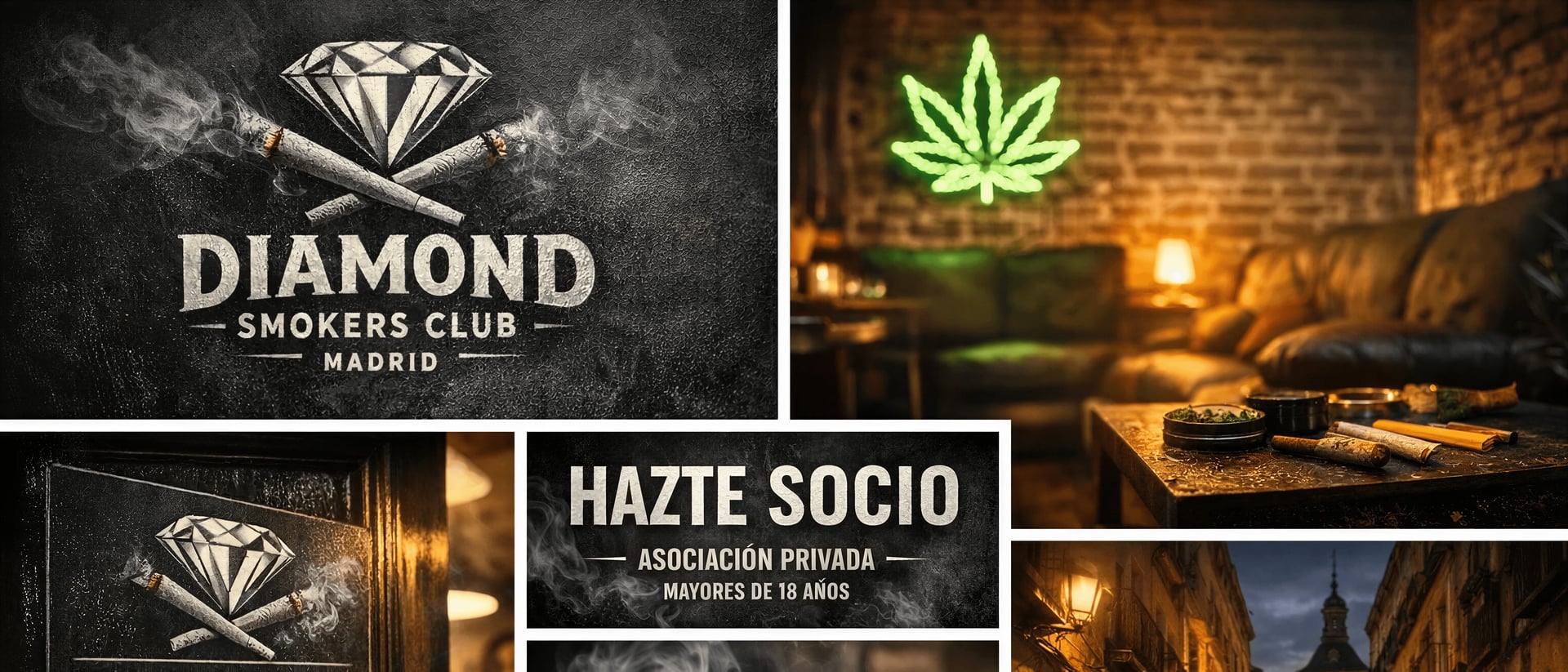 Diamond Smokers Club Madrid hero