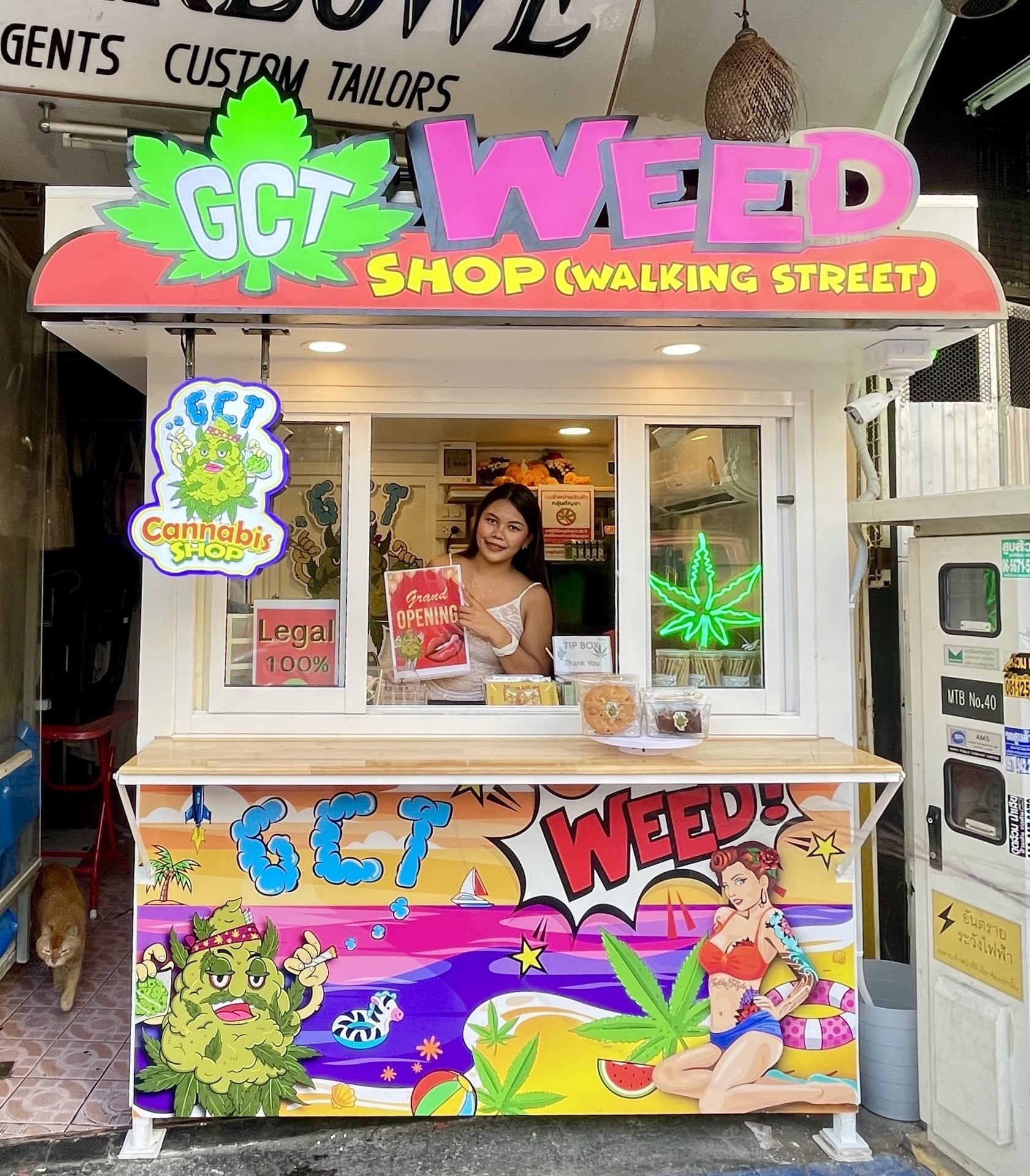 Purple Light & Weed Shop & Jomtien Weed