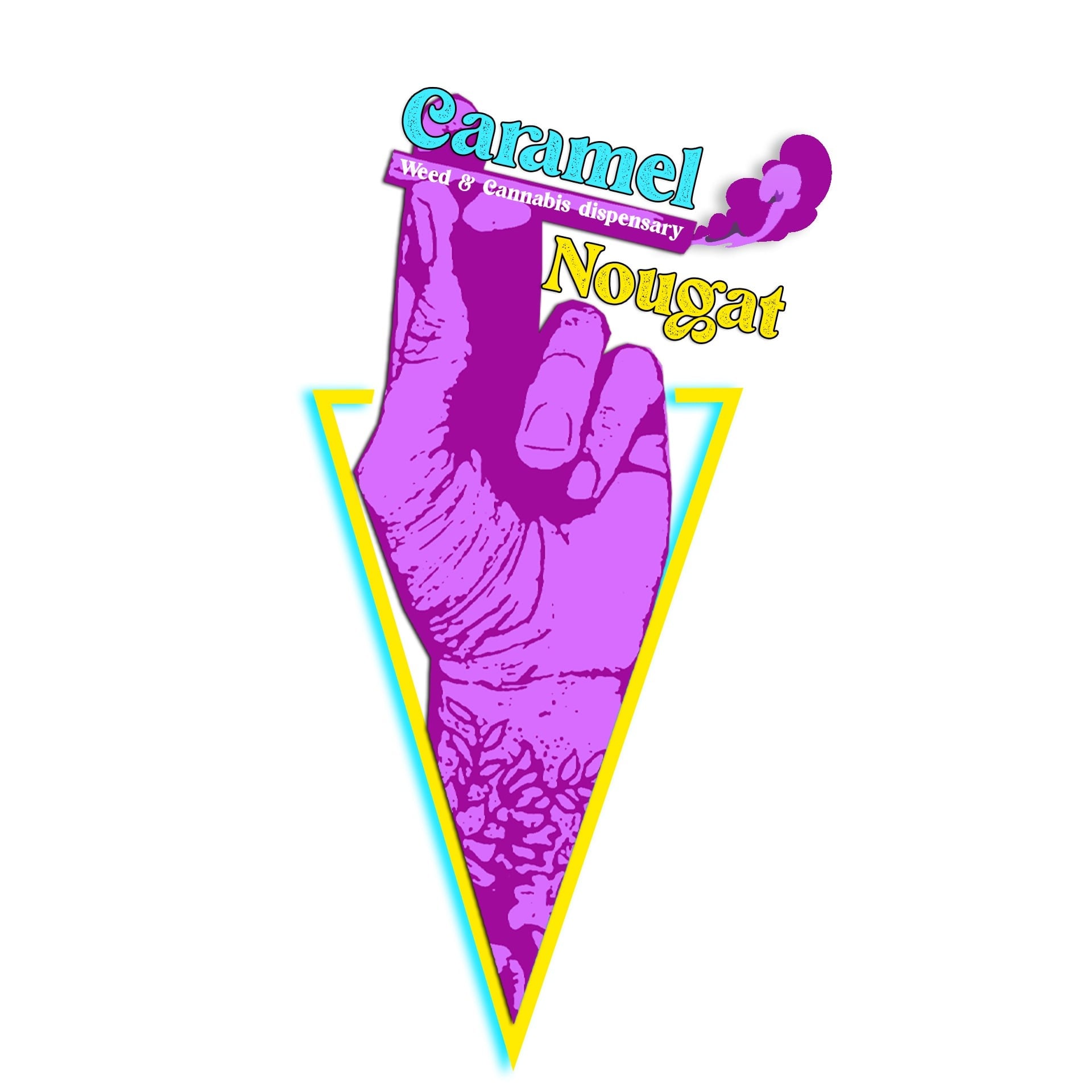 Caramel Nougat Weed And logo