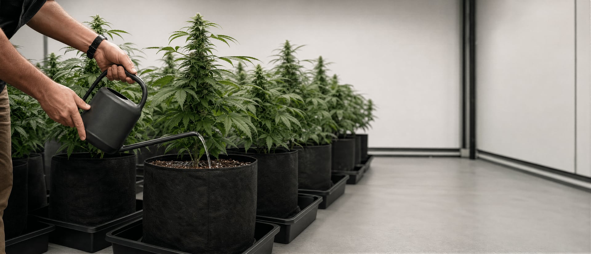 Průvodce zaléváním Cannabis: Zavlažování, pH a odtok