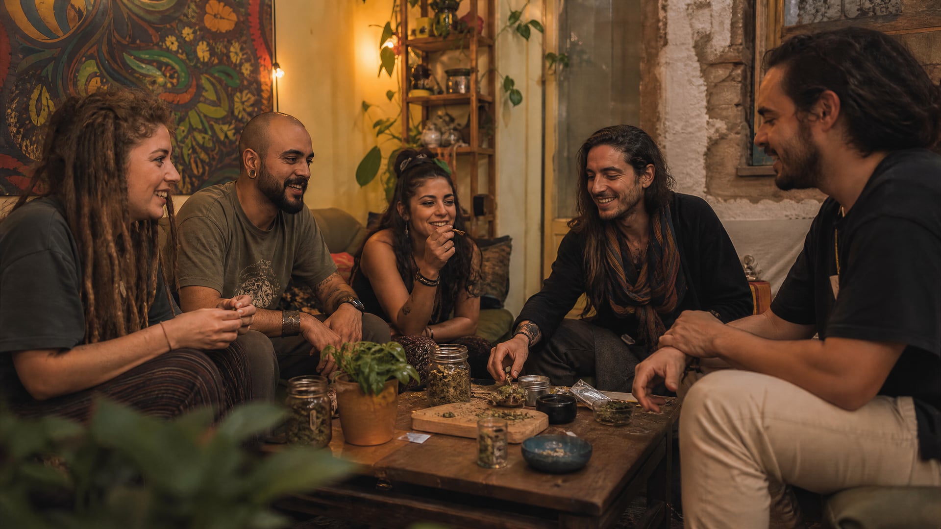 Historic Seville streets near Casco Antiguo and cannabis social club life