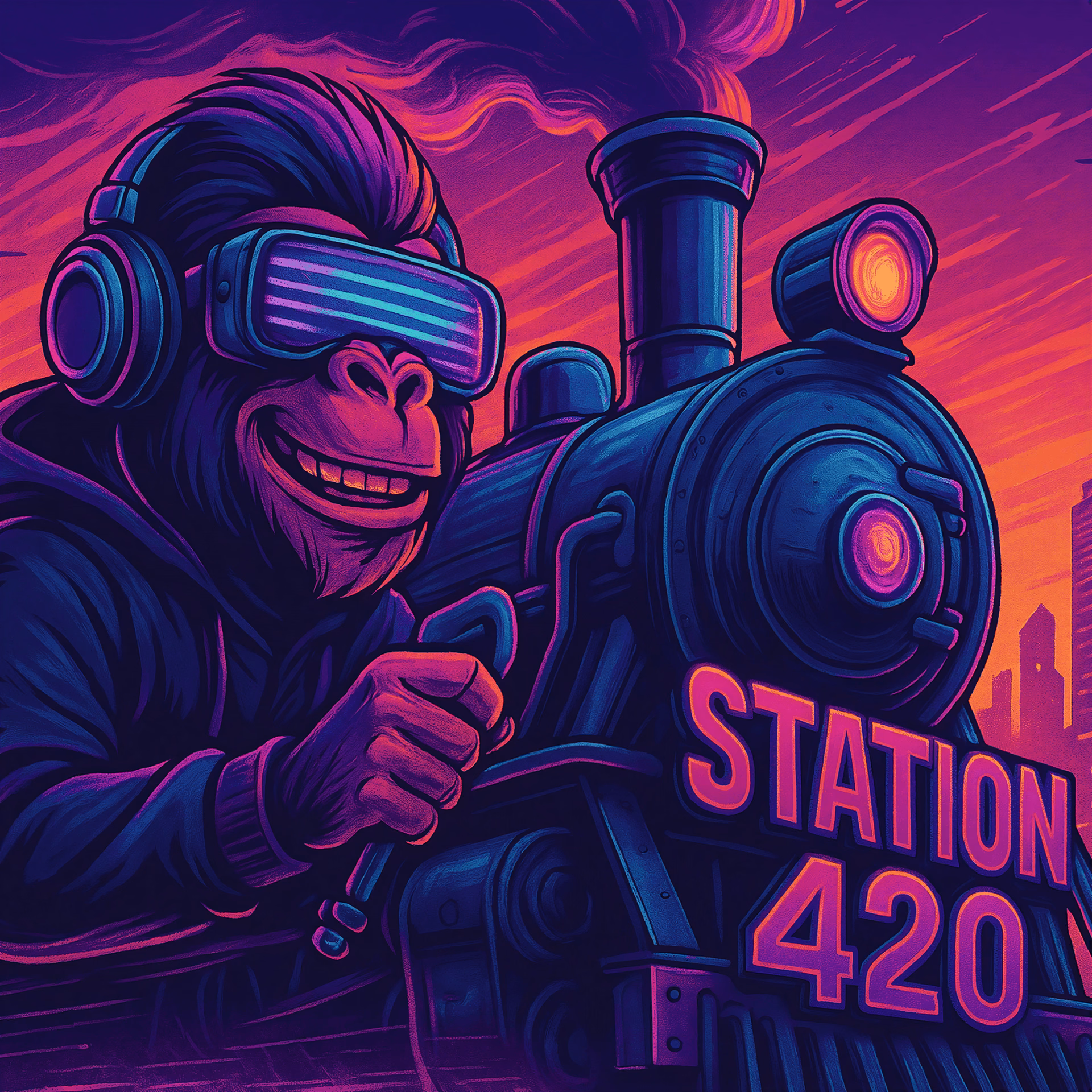 نادي القنب الاجتماعي Station 4:20 في Puerto de la Cruz شعار