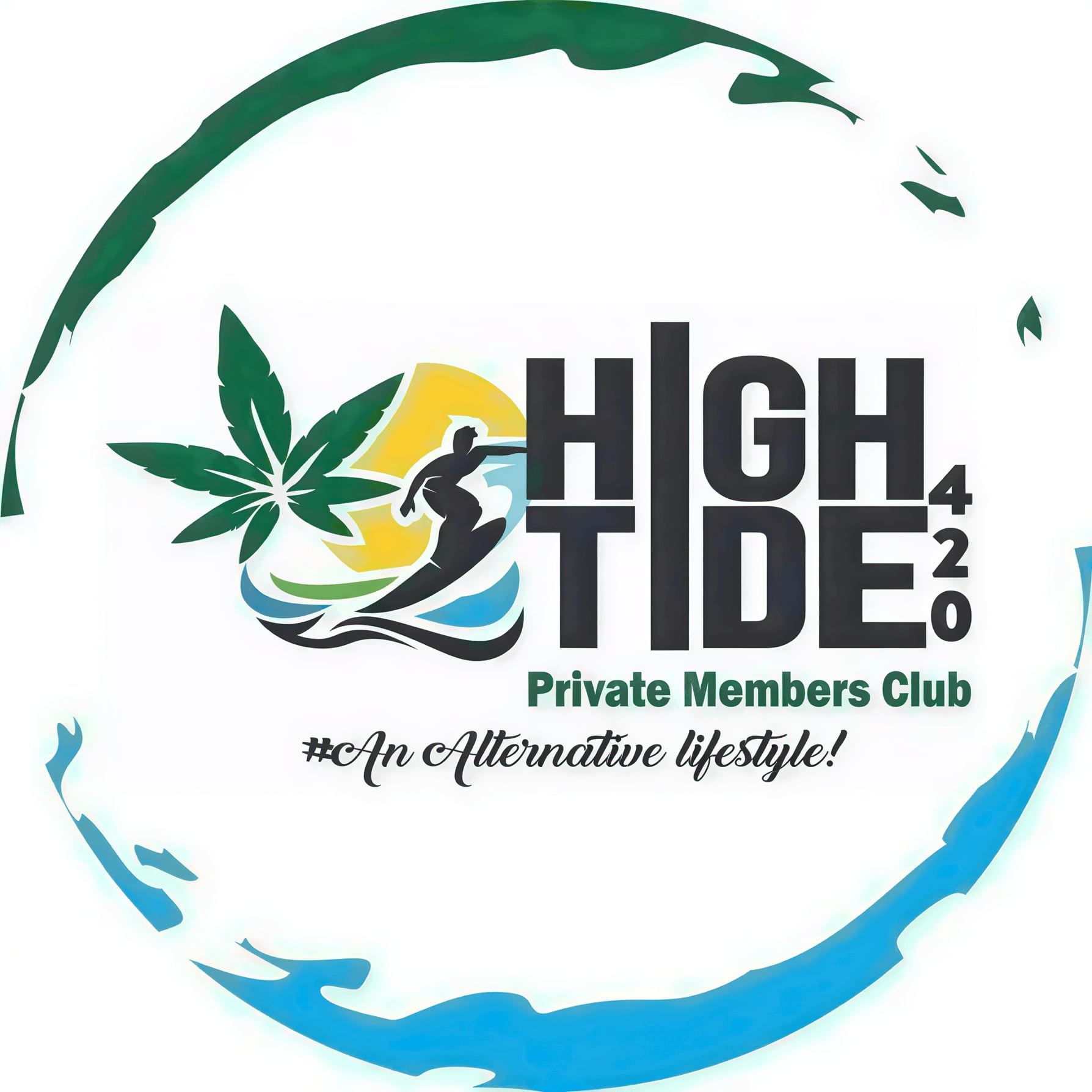 High Tide 420 Melkbos logo