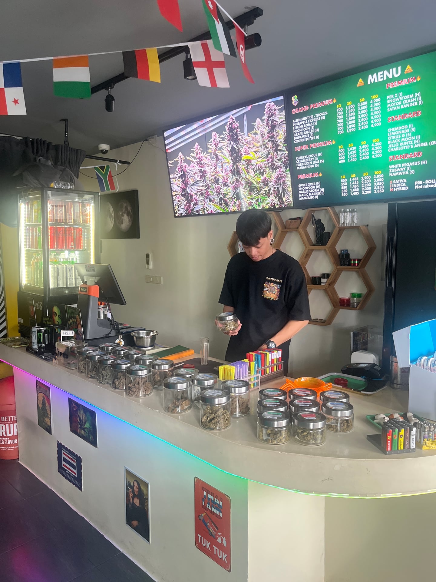YOLO Cannabis Shop Suvarnabhumi Airport