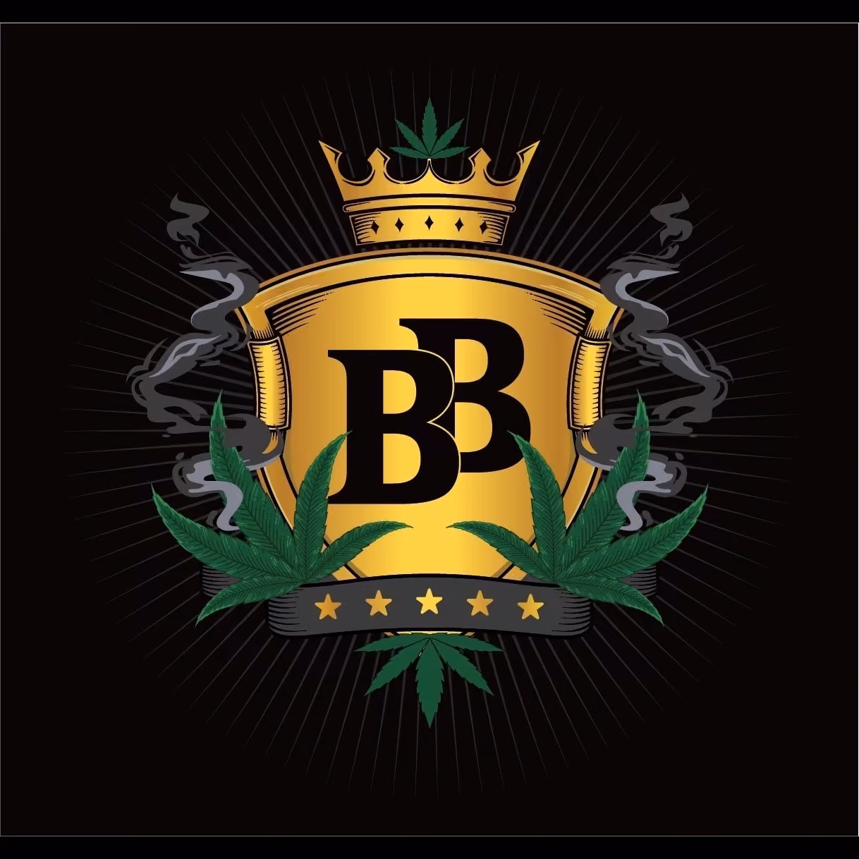 Bangkok में कैनबिस सोशल क्लब BB Cannabis लोगो