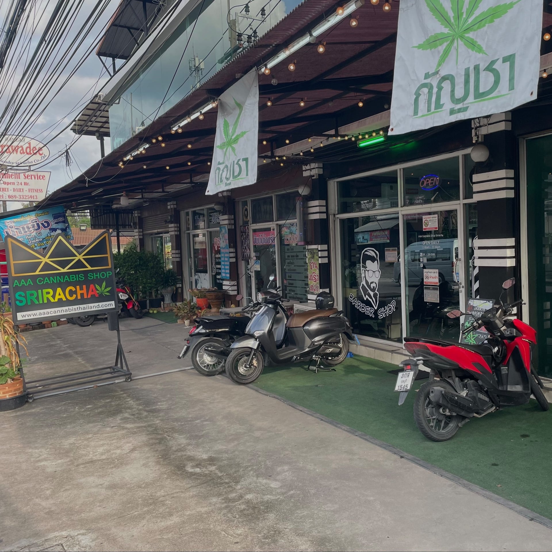 AAA Cannabis Shop And Barber Sriracha
