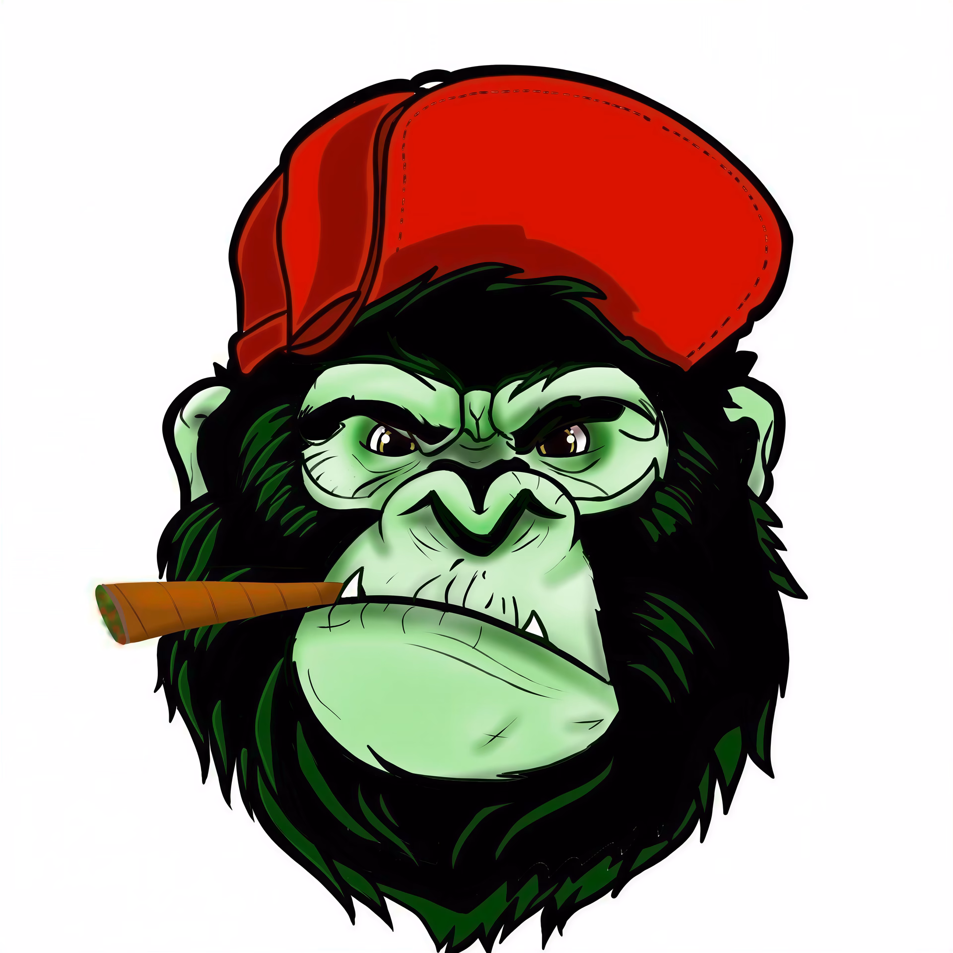 Cannabis Social Club Green Monkey w Madrid logo