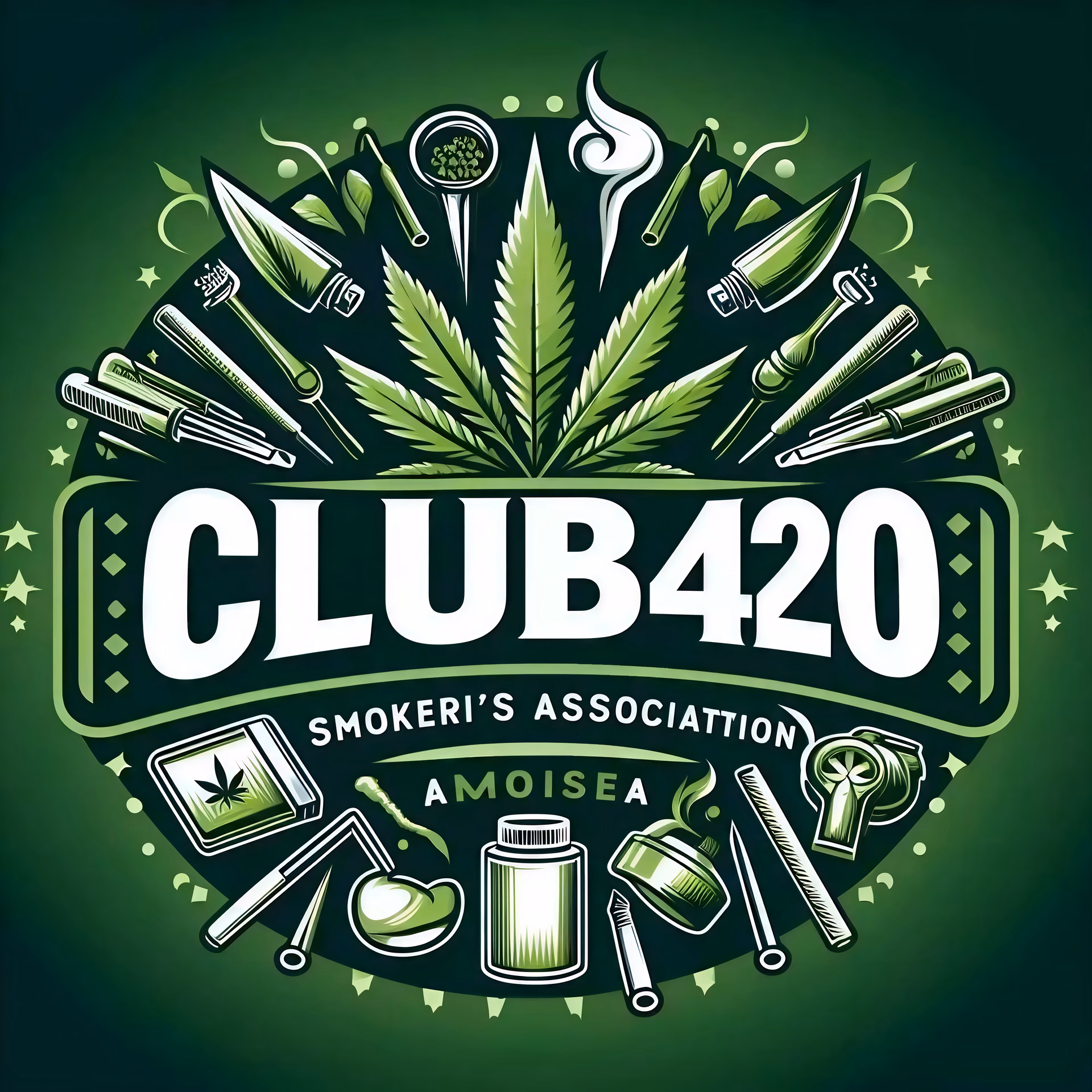 Xclub420X medicinal logo