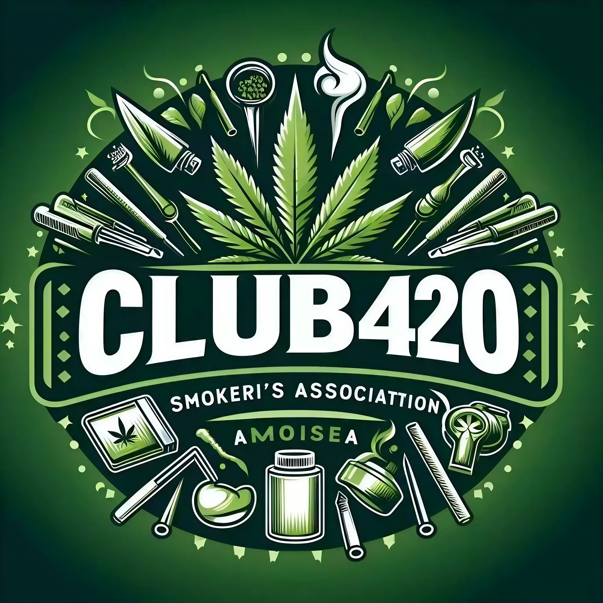 Xclub420X medicinal logo