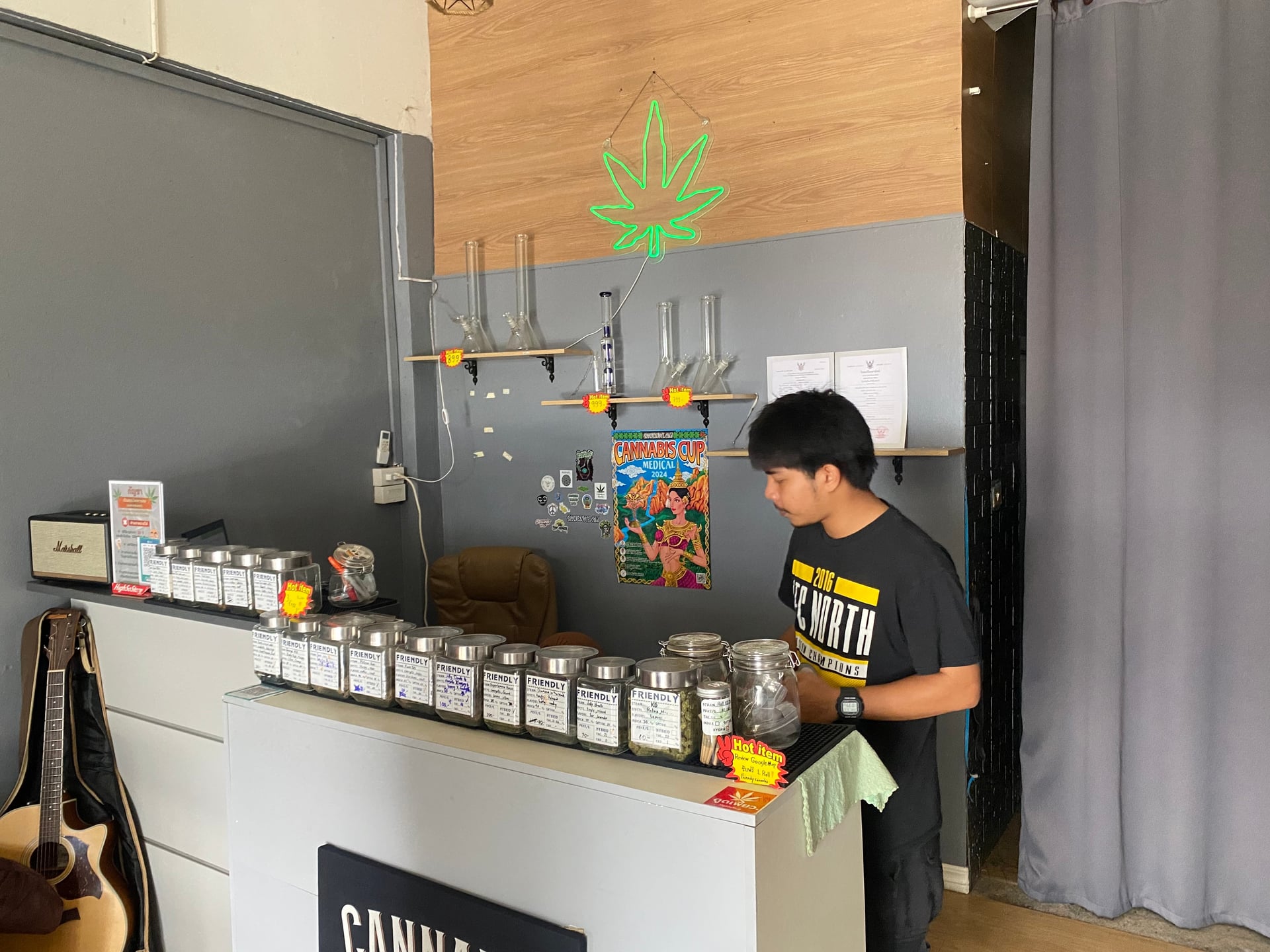 Friendly Cannabis Weed Marijuana
