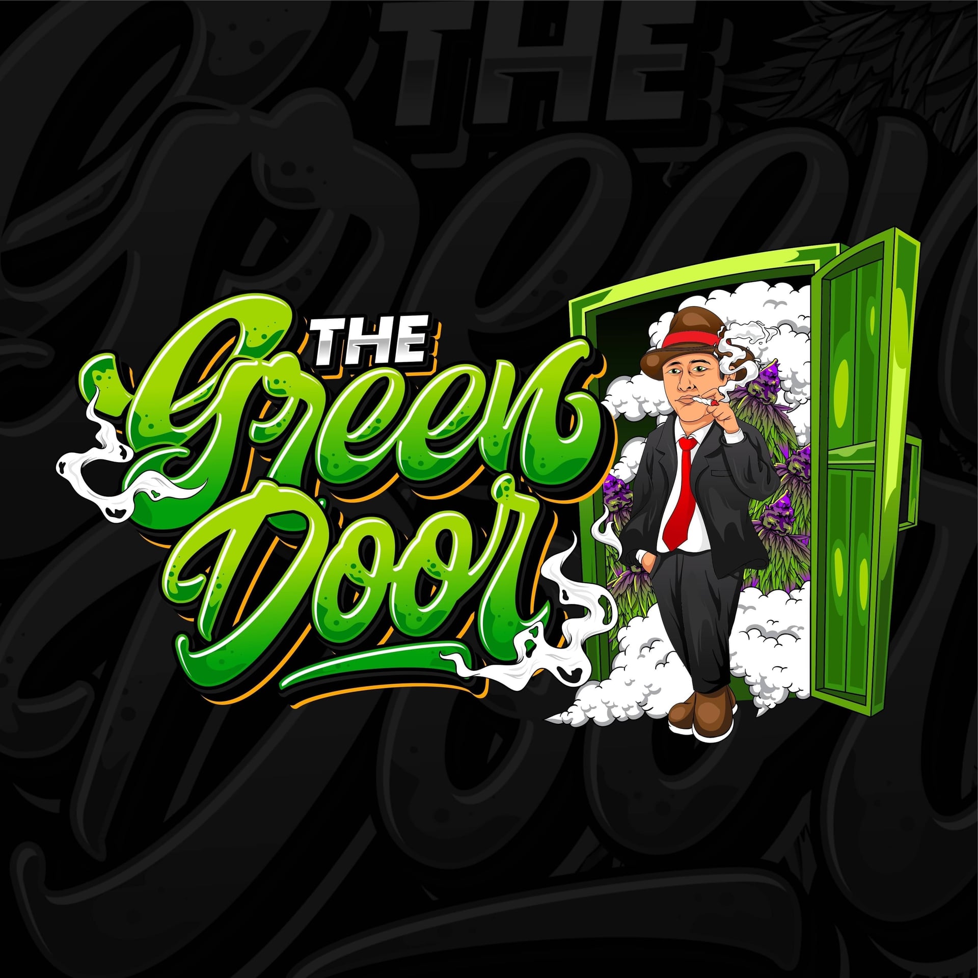 The Green Door logo