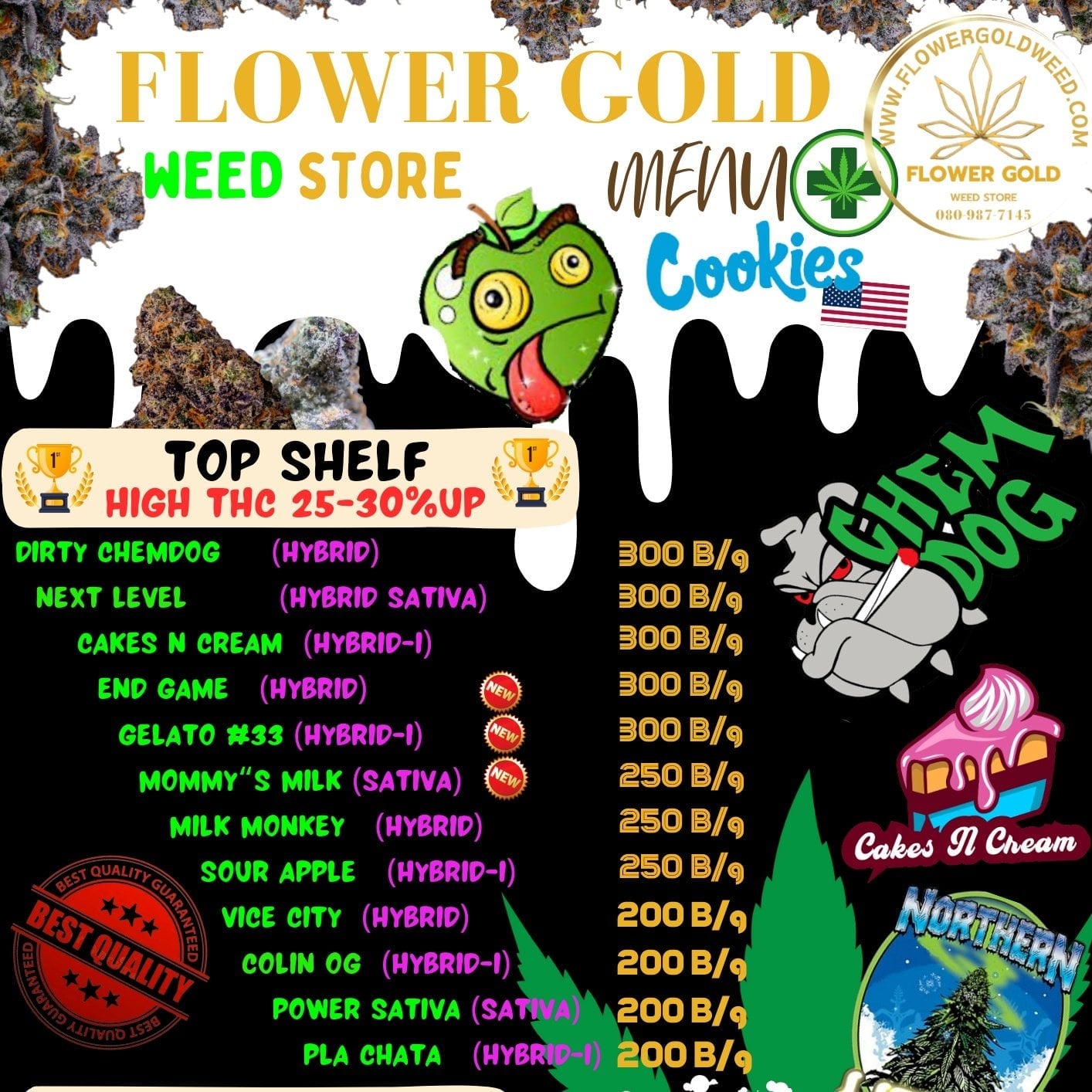 Flower Gold