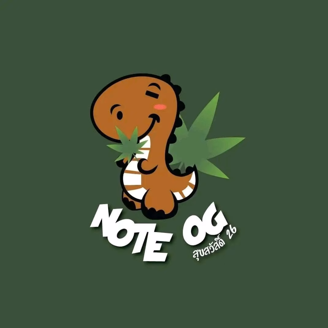 Cannabis Social Club Note Og 420 Weed Cannabis logo