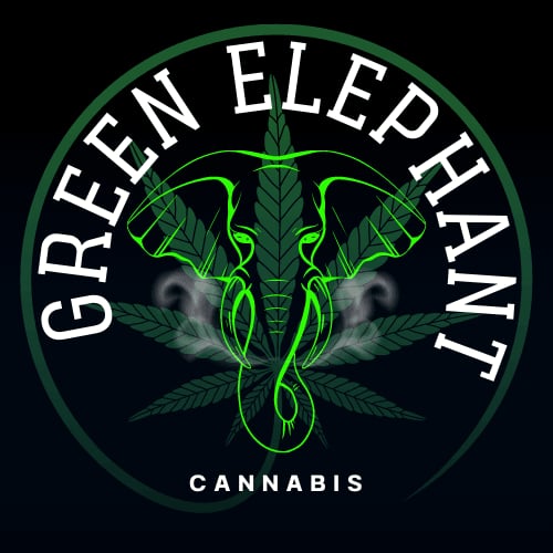 Green Elephant 420 Dispensary New Kushi Omakase logo
