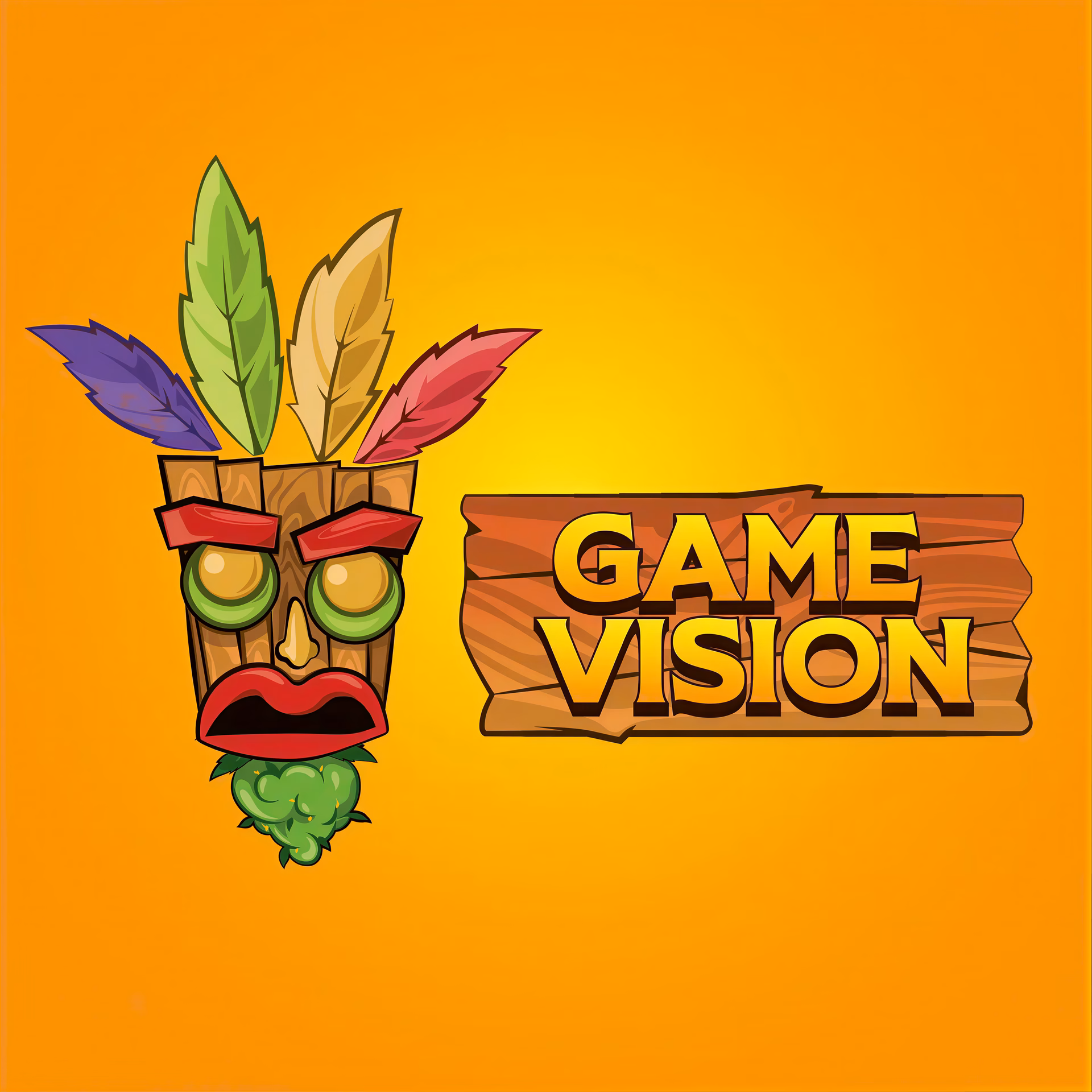 نادي القنب الاجتماعي Game Vision في Arona شعار