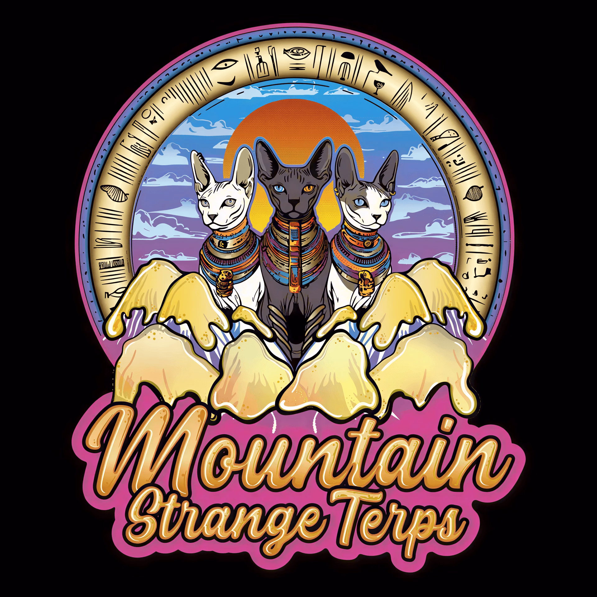 Cannabis Social Club Mountain Strange Terps w Madrid logo